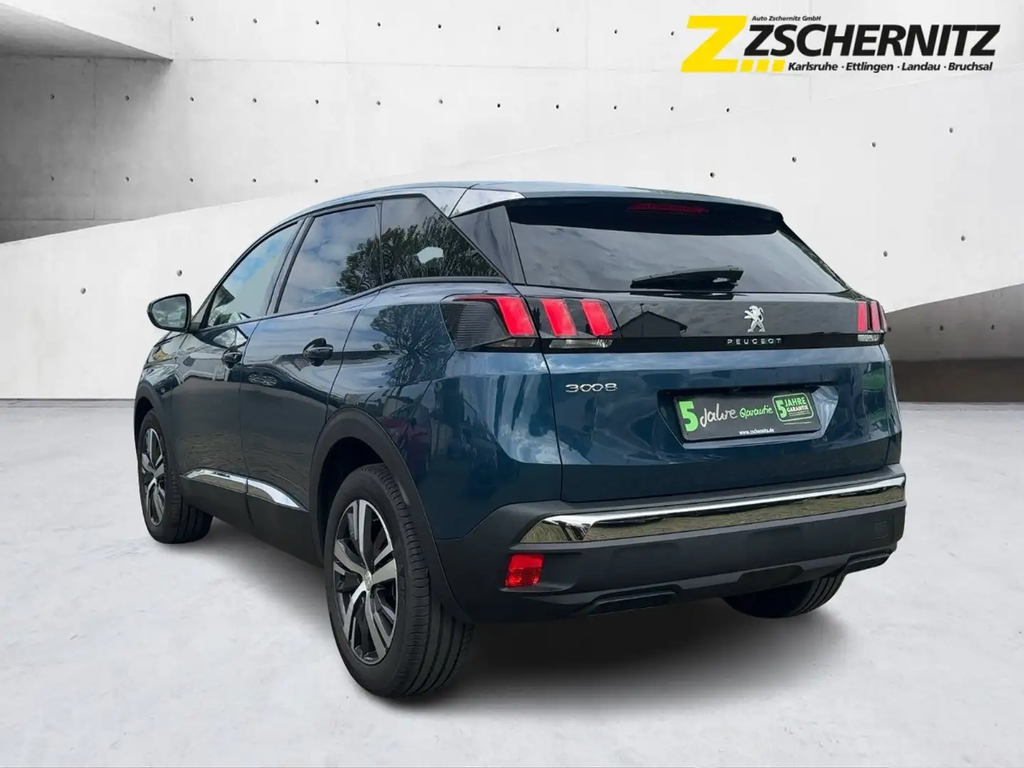 Peugeot 3008 1.5 BlueHDi 130 Allure Wartungspaket BIGDEAL Blau - 2