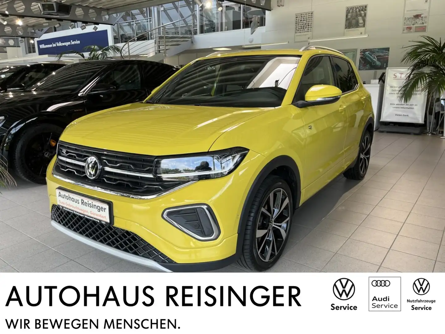 Volkswagen T-Cross 1.5 TSI DSG R-Line (Navi,AHK,Kamera,18Zoll) Klima Giallo - 1