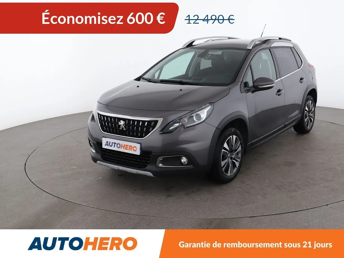 Peugeot 2008 1.2 PureTech Allure EAT6 Gris - 1