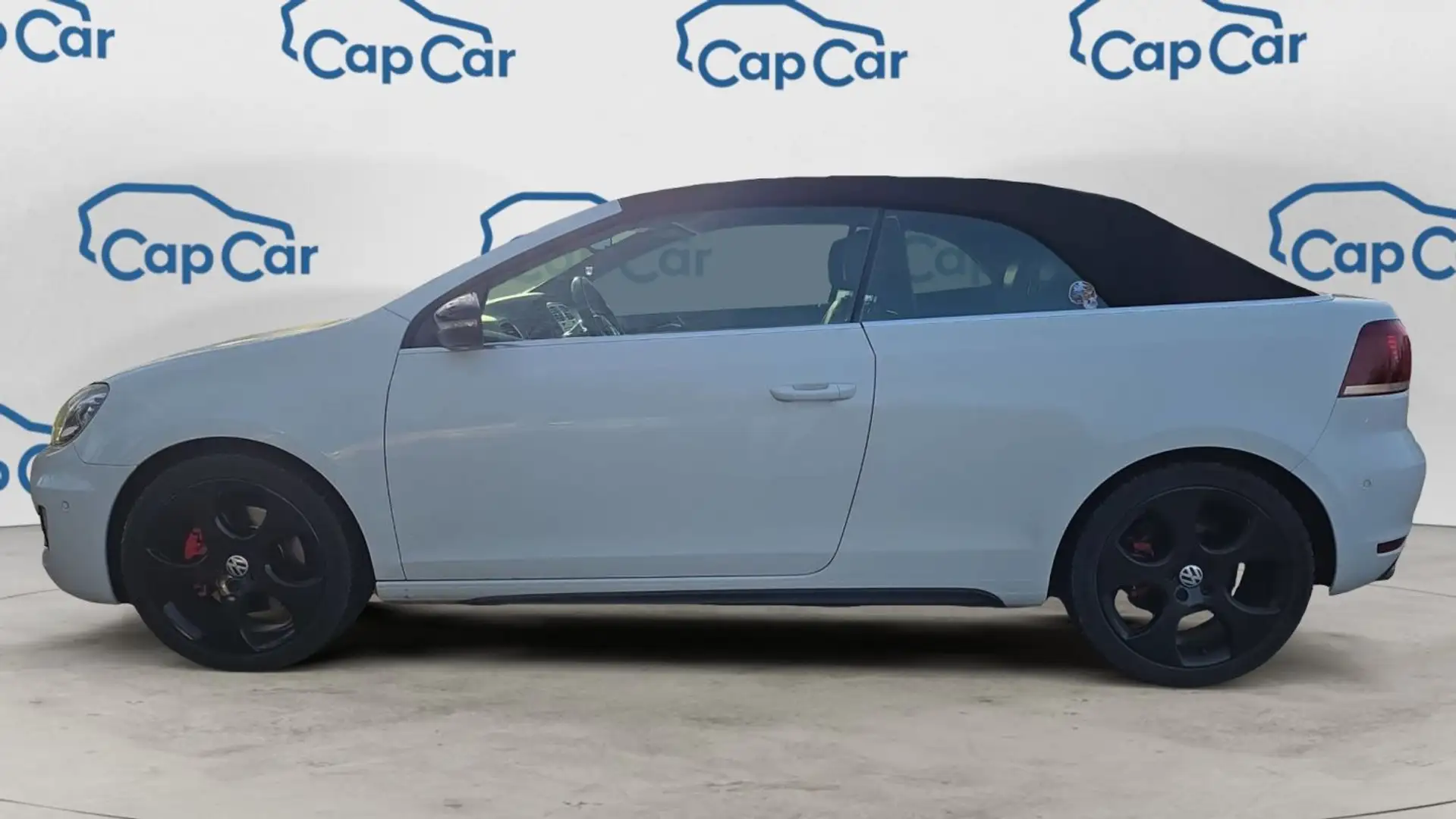 Volkswagen Golf Cabriolet GTi VI 2.0 TFSi 210 DSG6 Blanc - 2