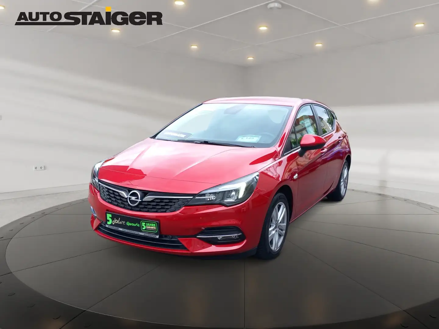 Opel Astra K 1.4 Turbo Edition Automatik, Navi,PDC,SHZ Červená - 2