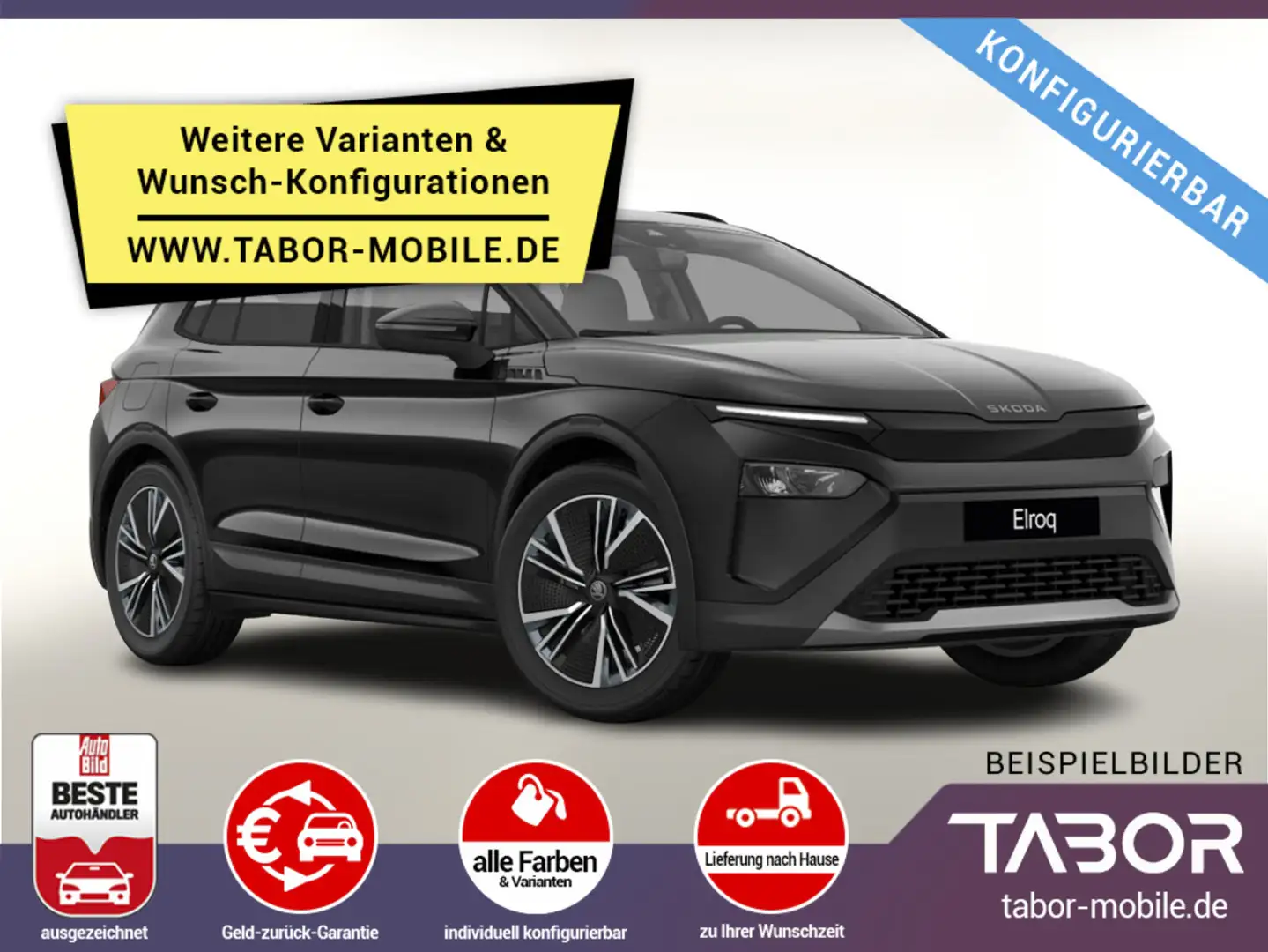 Skoda Elroq 50 Tour LED 19Z PDC Kam SideA VirtC Tempo Albastru - 1