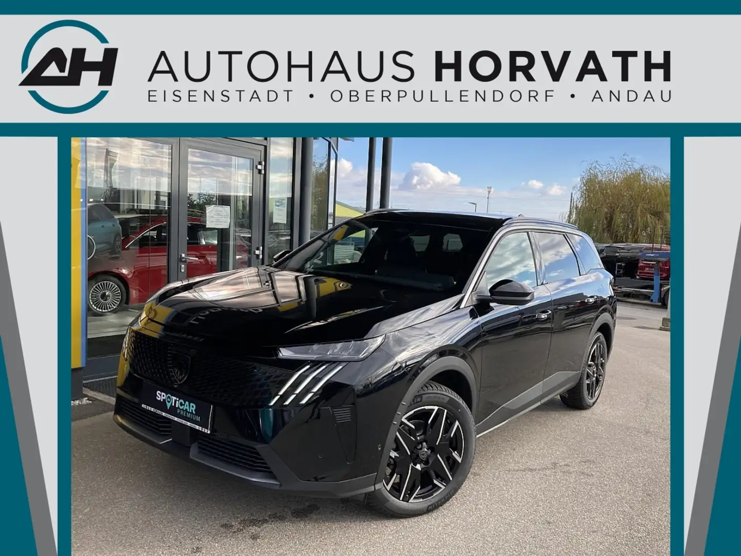 Peugeot 5008 mHEV 145 e-DCS6 Allure Aut.!TOP ANGEBOT! Schwarz - 1