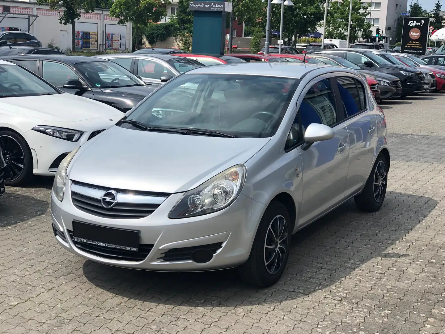Opel Corsa 1.2 16V Selection * aus 1.Hand * Top Extras * Argento - 2