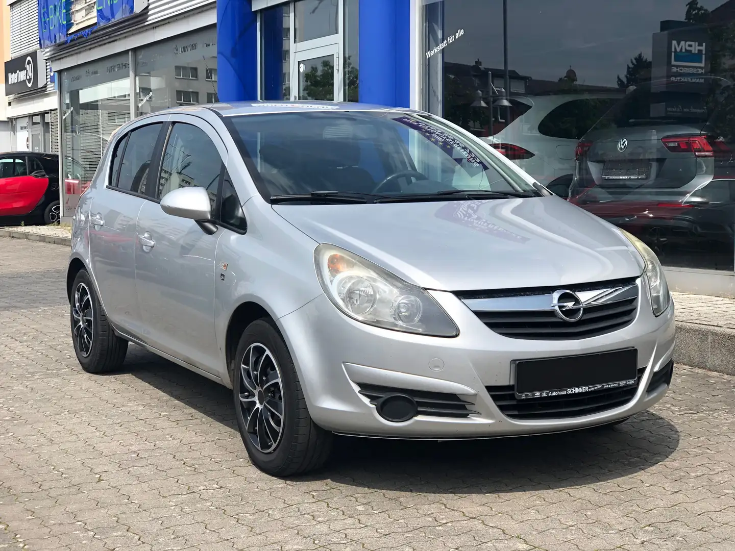 Opel Corsa 1.2 16V Selection * aus 1.Hand * Top Extras * Argento - 1
