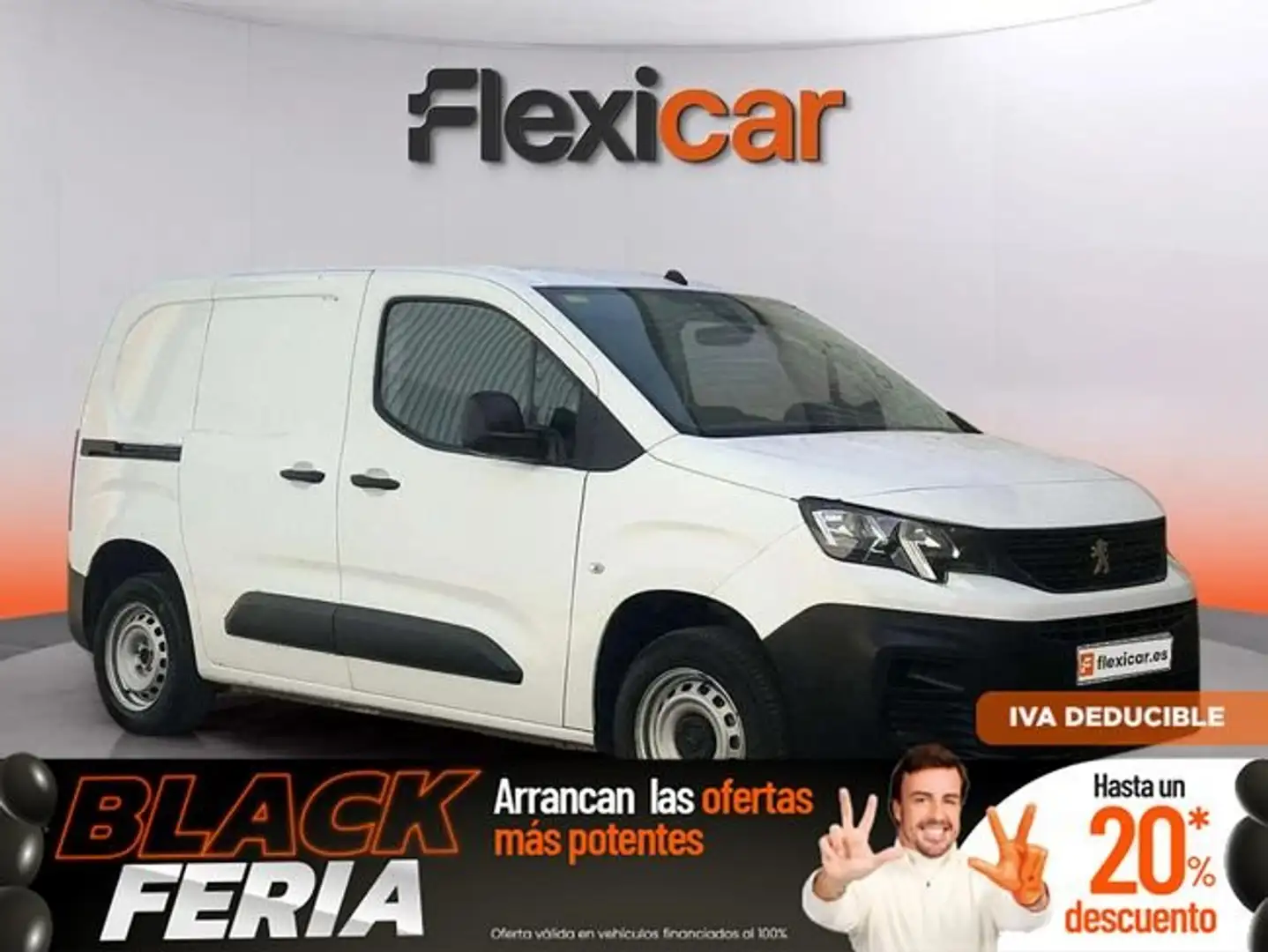 Peugeot Partner Furgón Diesel  1.5BlueHDI Pro Standard 600kg 75, Blanc - 1