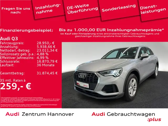Audi Q3 45 TFSIe Kamera LED Navi virtual
