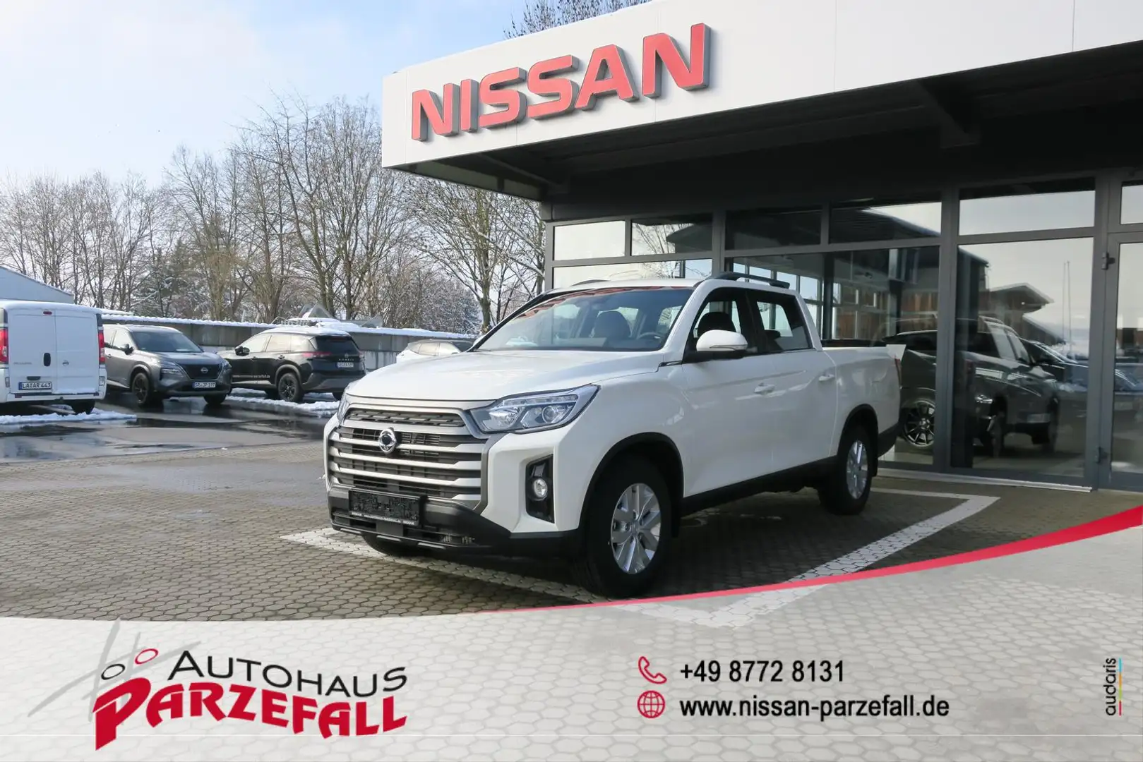 KGM Musso Core 6AT 4X4 NAVI KLIMA RFK PDC Weiß - 1