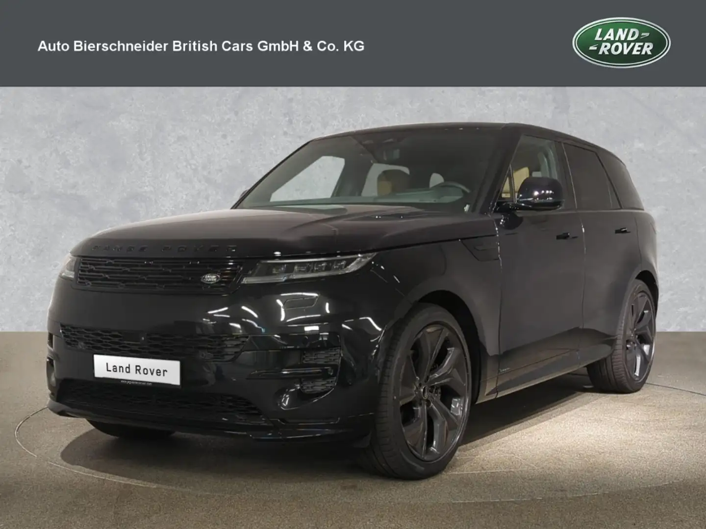 Land Rover Range Rover Sport D350 Autobiography BLACK-PACK 23 Schwarz - 1