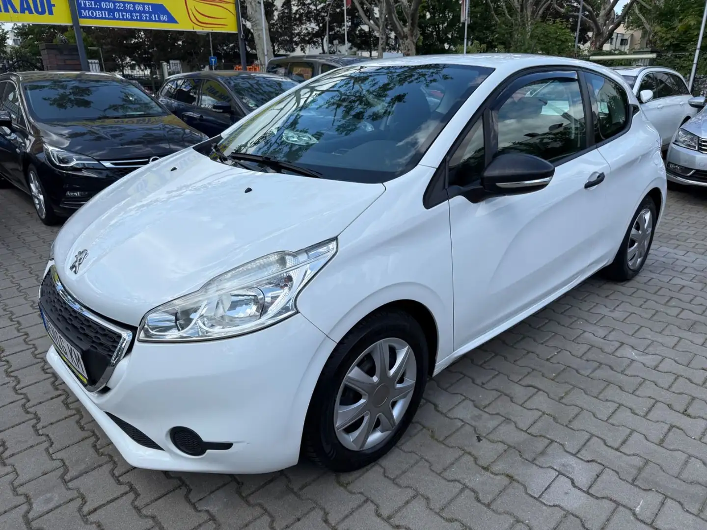 Peugeot 208 Access *SCHECKHEFT*KLIMA Blanc - 1