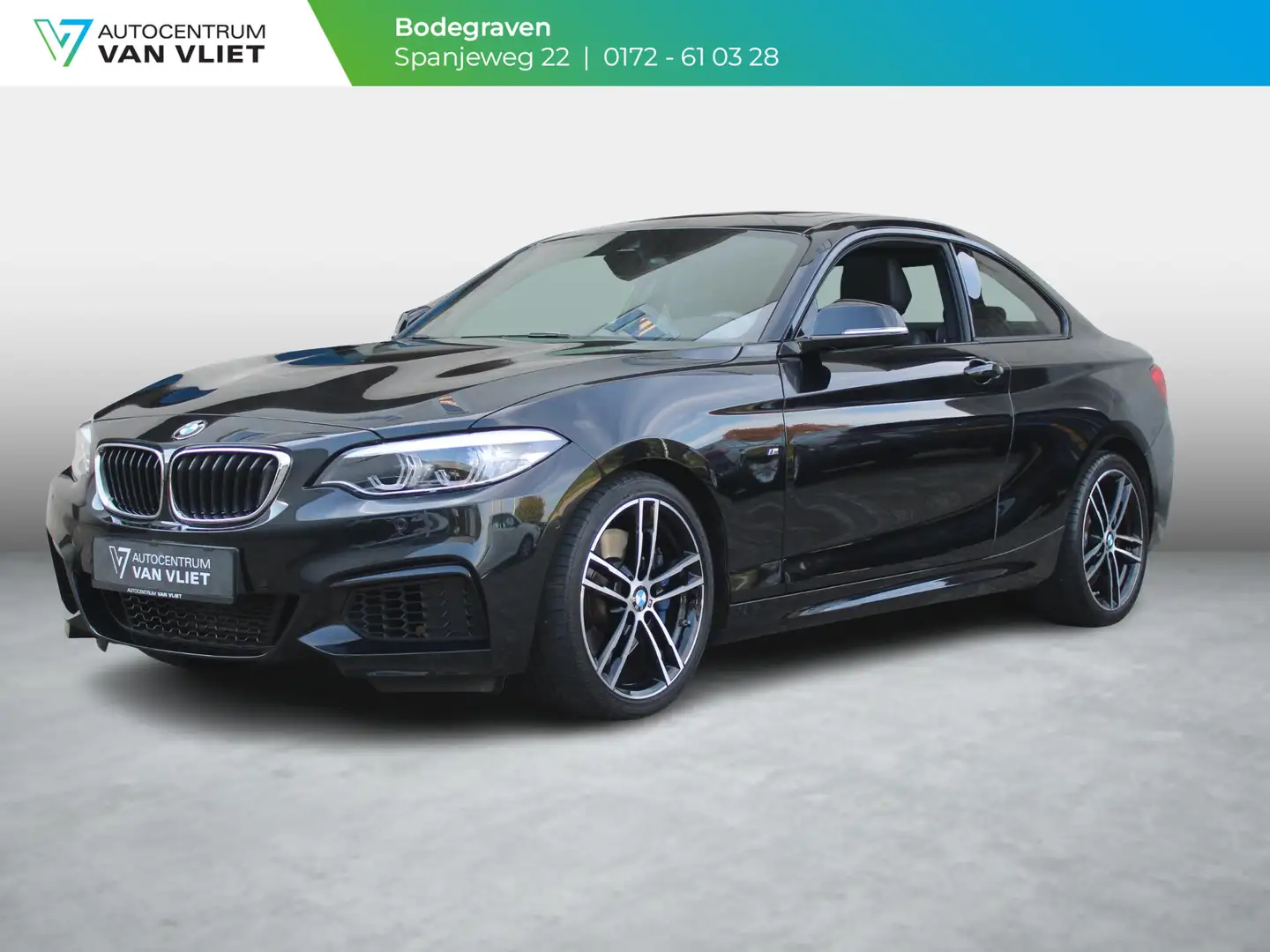 BMW 218 2-serie Coupé 218i High Executive Edition | M SPOR Zwart - 1