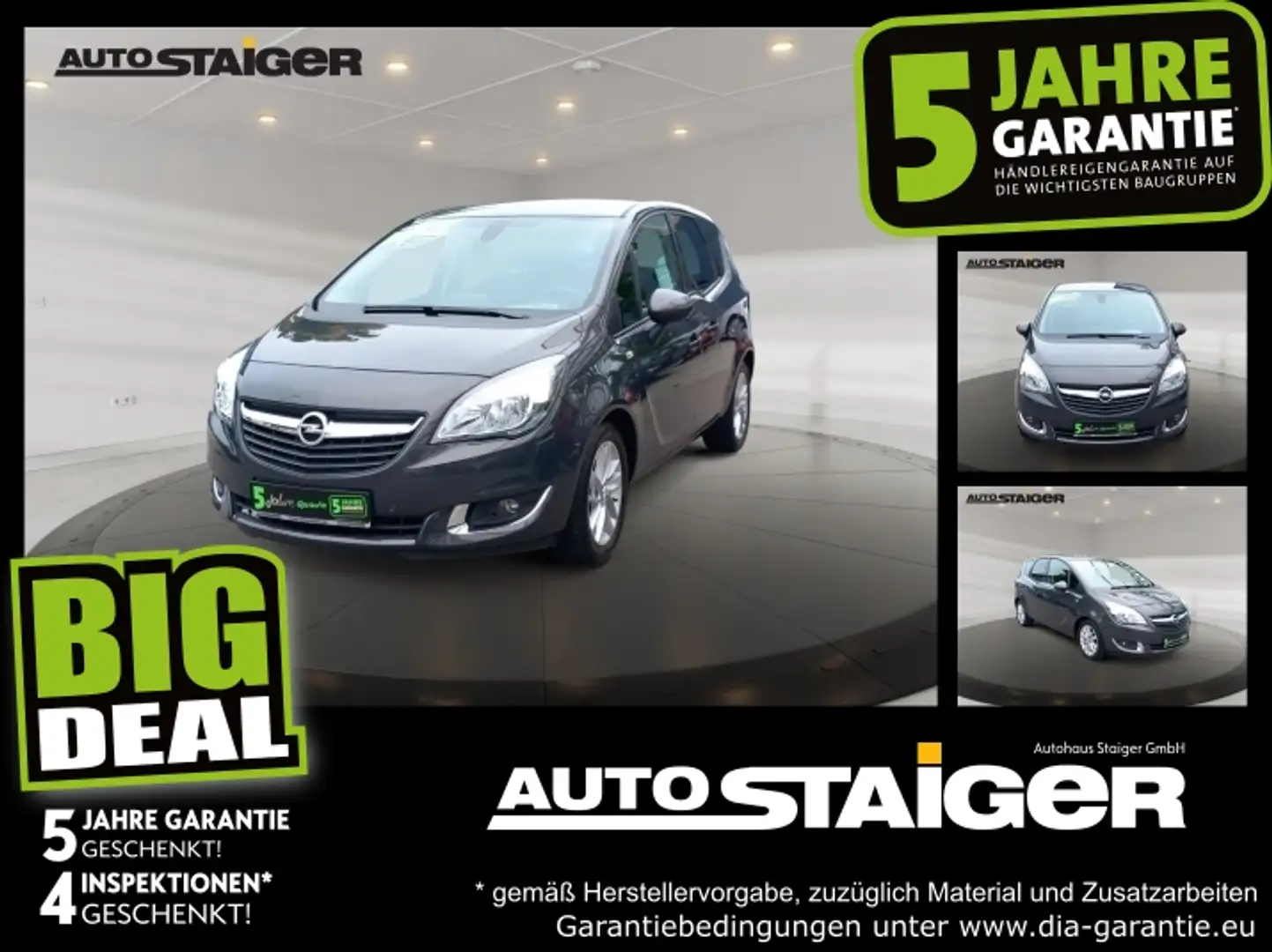 Opel Meriva B 1.4 Turbo drive Klimaautomatik, PDC, - 1
