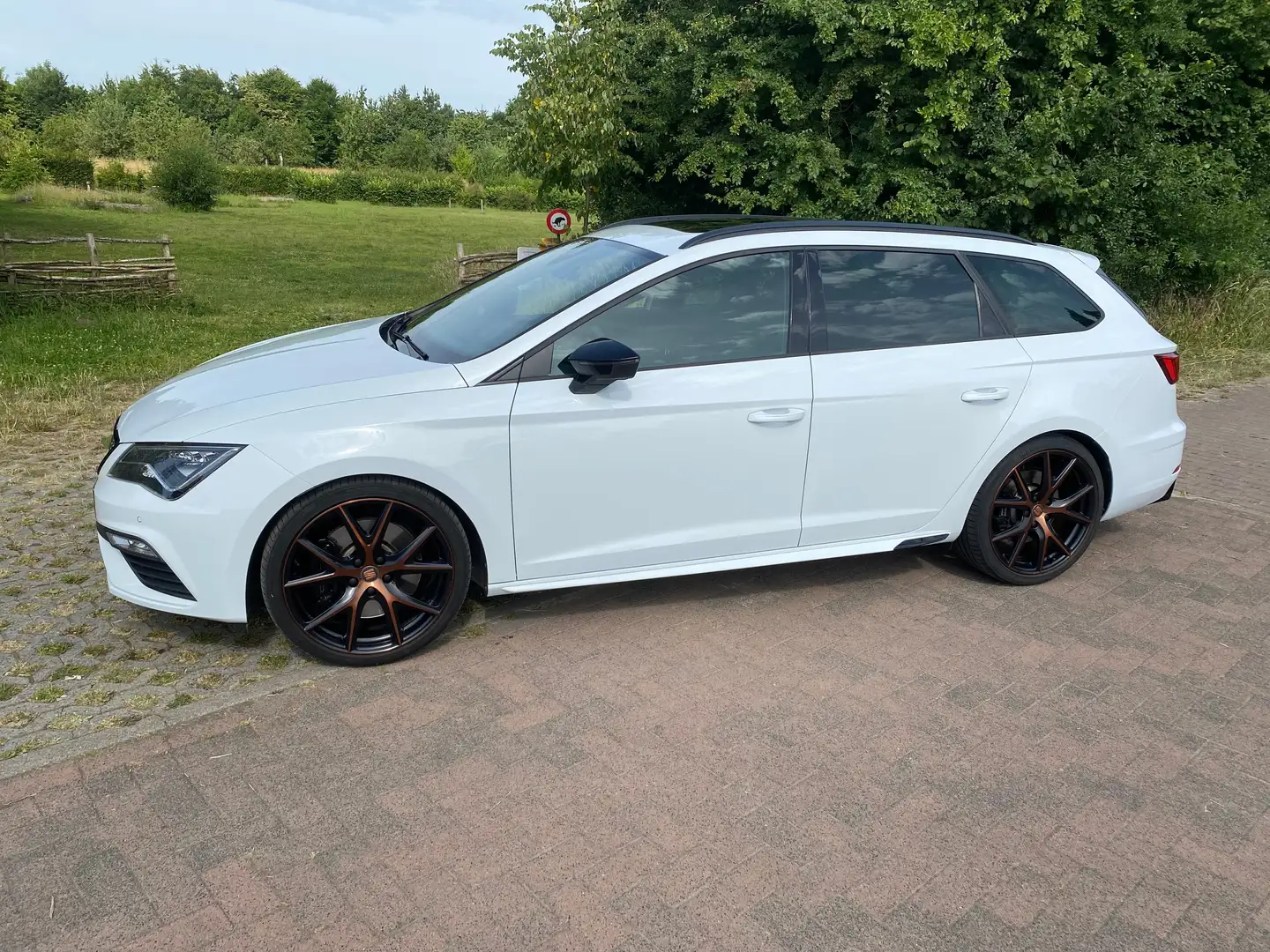 SEAT Leon Leon ST 2.0 TSI 4Drive OPF DSG Cupra White - 1