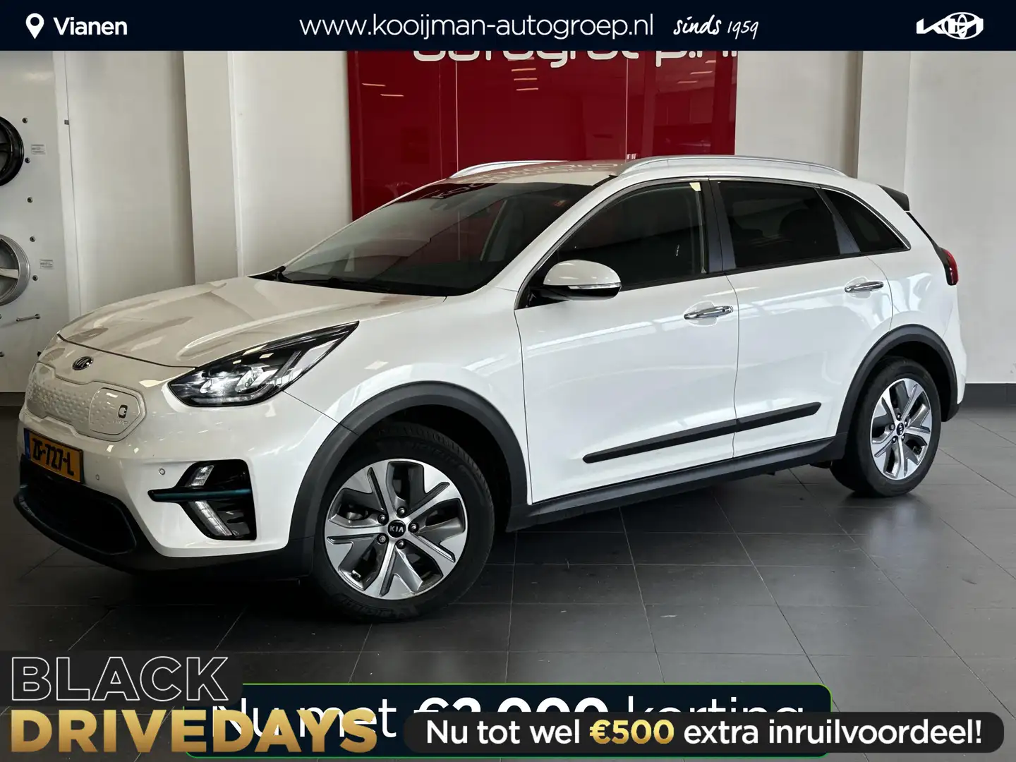 Kia e-Niro ExecutiveLine 64 kWh Tot 460 KM Bereik, VOL luxe o Wit - 1