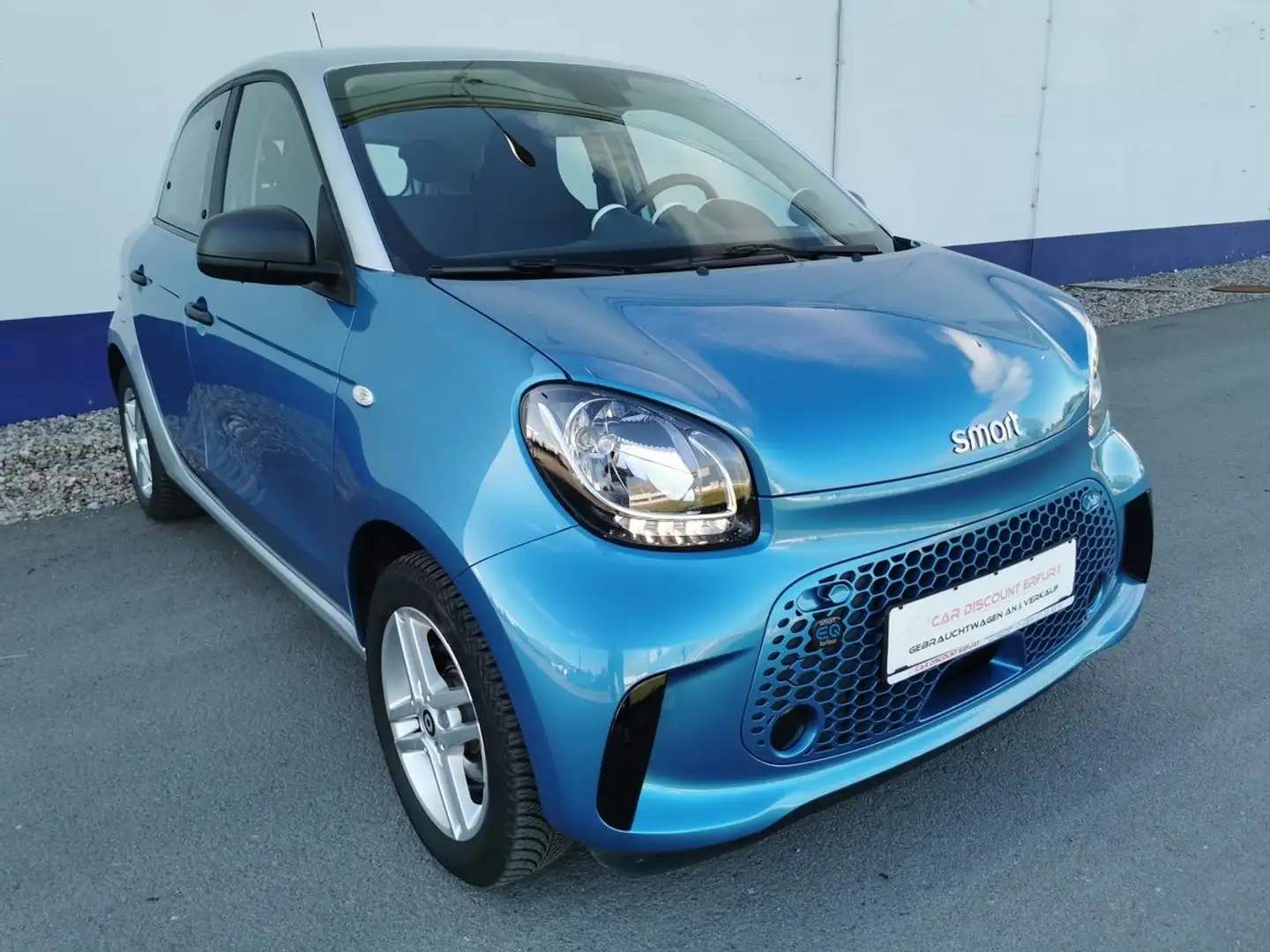 smart forFour EQ+1.Hand+Sitzheizung+Klima+DAB+Scheckheft+ Silber - 2