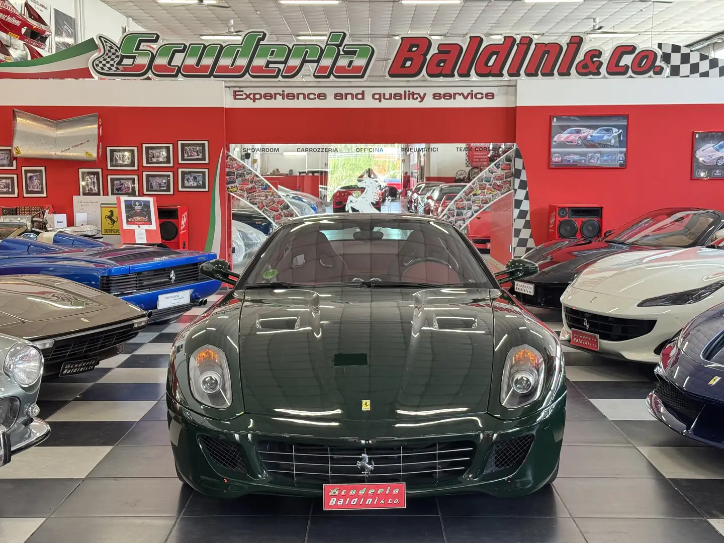 Ferrari 599 GTB Fiorano 1/1 VERDE ABETONE - 1