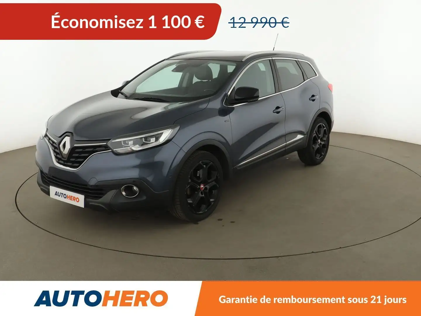 Renault Kadjar 1.2 TCe Energy SL Black Edition Gris - 1