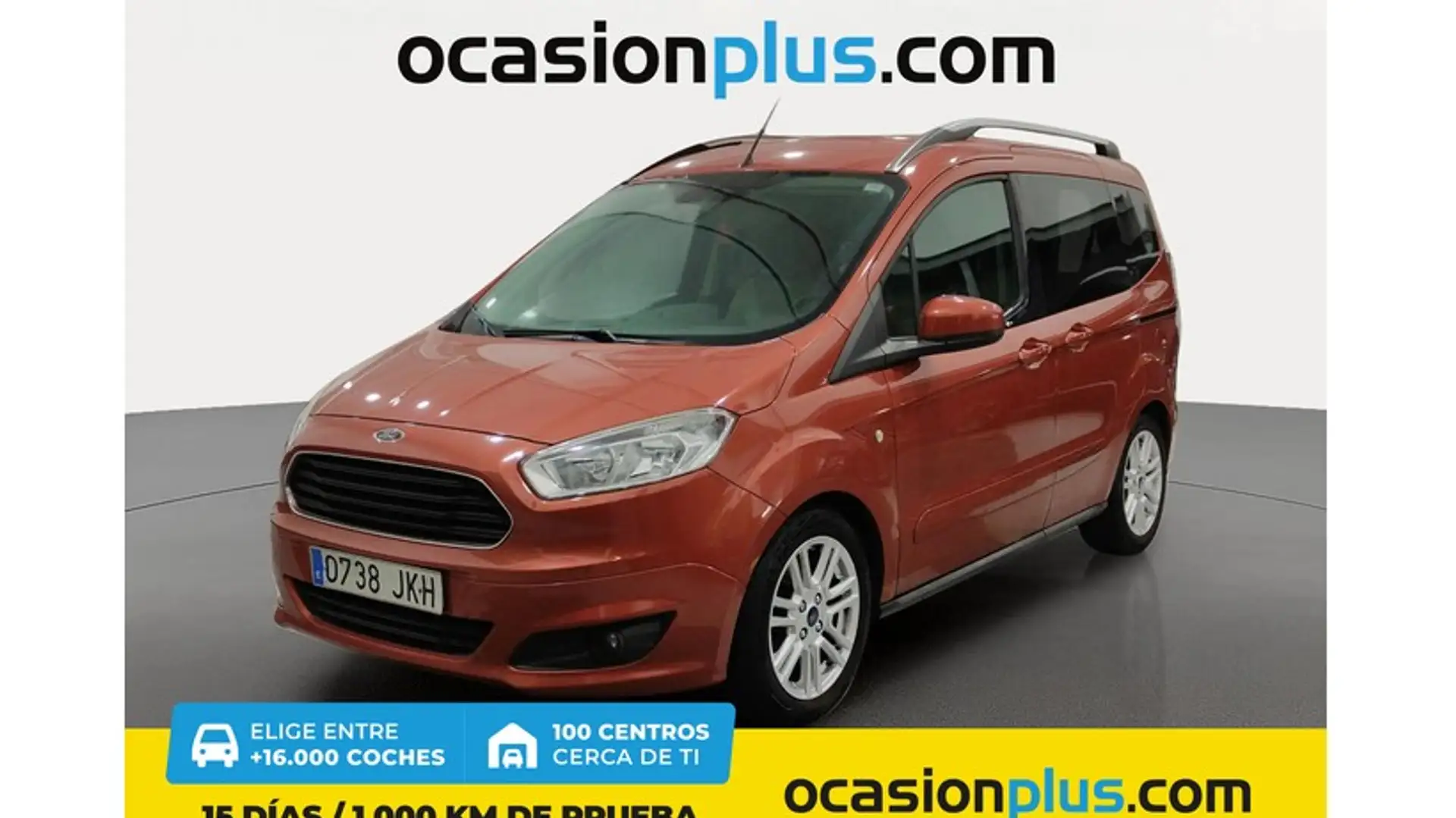 Ford Tourneo Courier 1.0 Ecoboost Titanium Rouge - 1