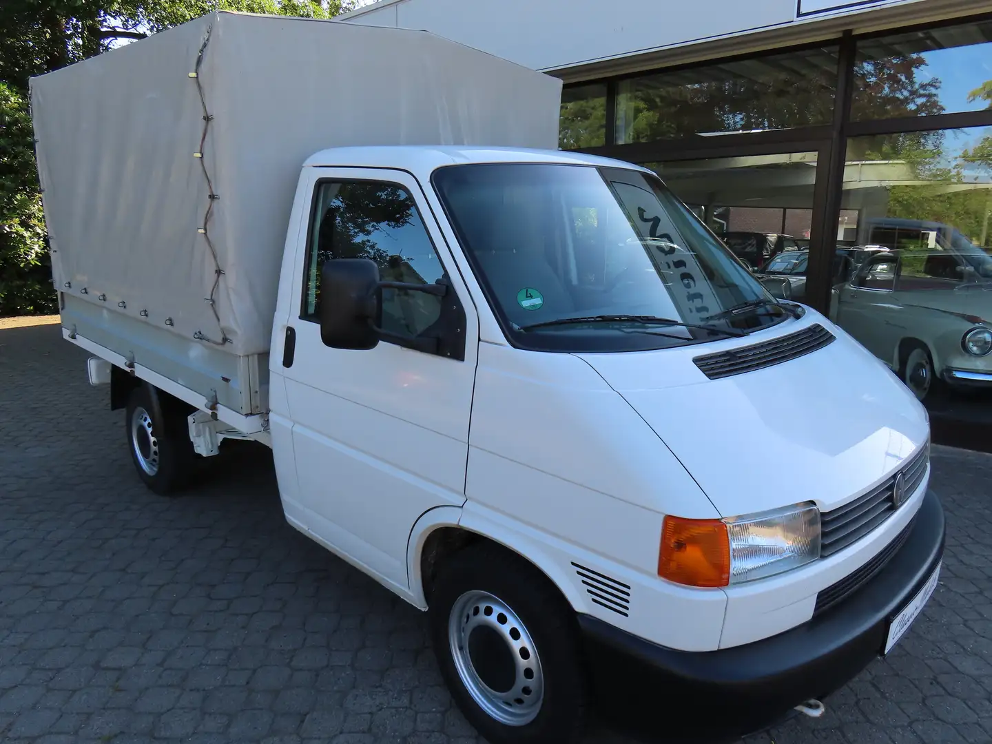 Volkswagen T4 2.0 Pritsche Plane+Spriegel *1.Hand*nur 100 TKM* White - 1
