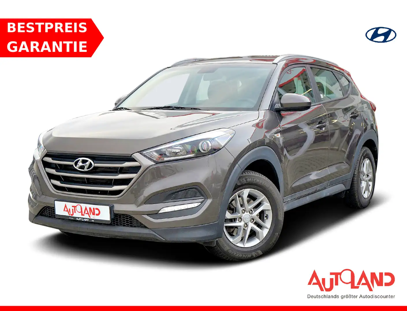 Hyundai TUCSON 1.6 Classic 2WD Tempomat PDC Sitzheizung Grau - 1