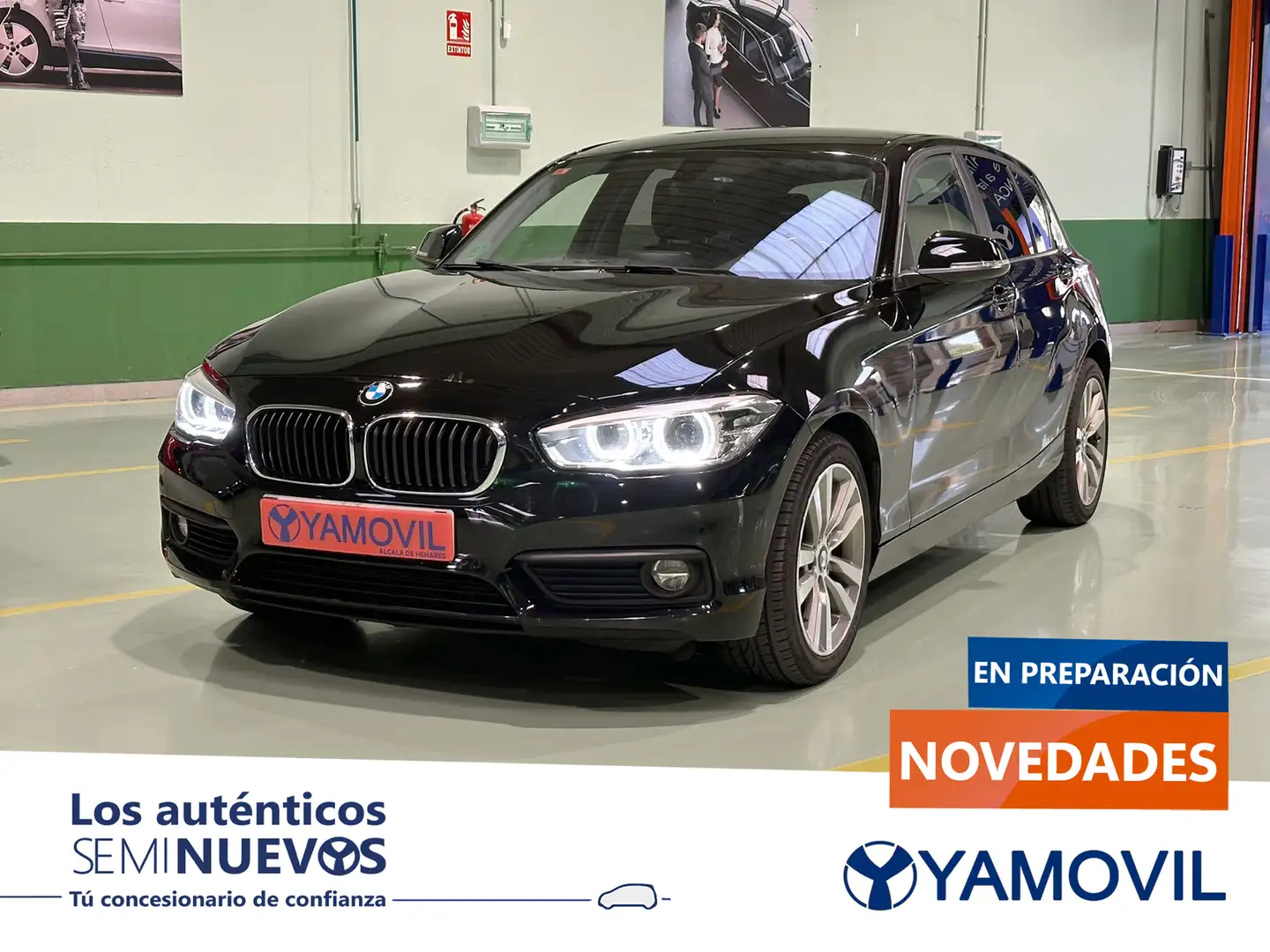 BMW 118 118iA Nero - 1