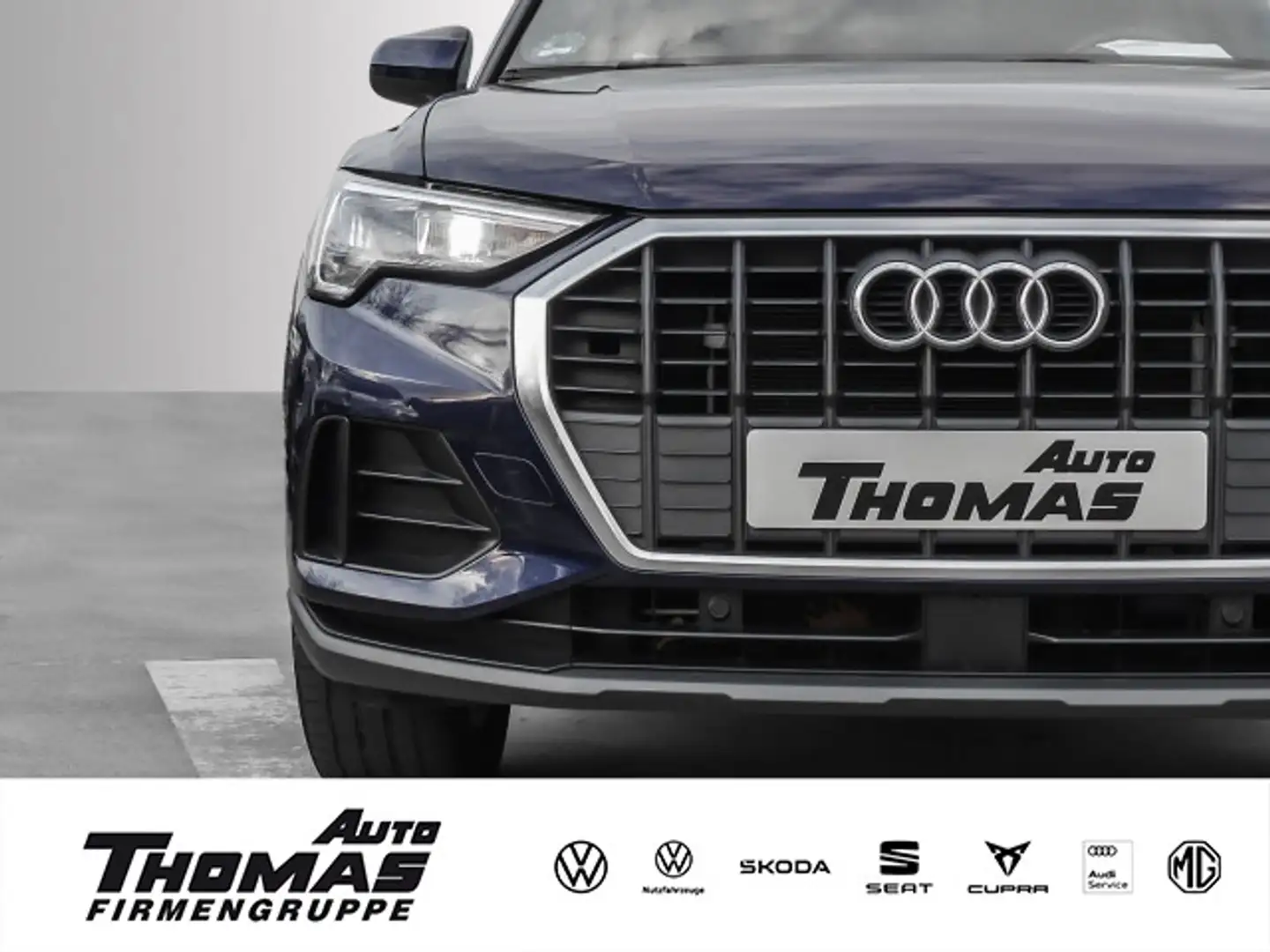 Audi Q3 45 TFSI e S tronic NAVI+PDC+SHZ+AHK Blau - 1