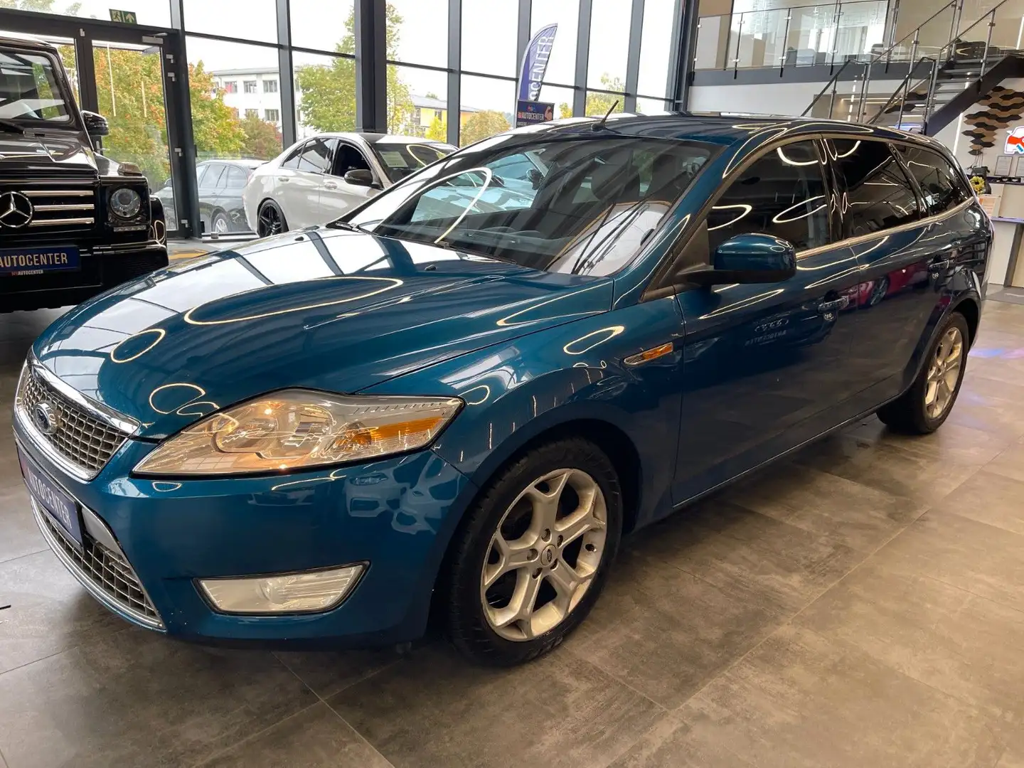 Ford Mondeo Turnier Titanium*Klima*AHK*TÜV*Freisprech Albastru - 2