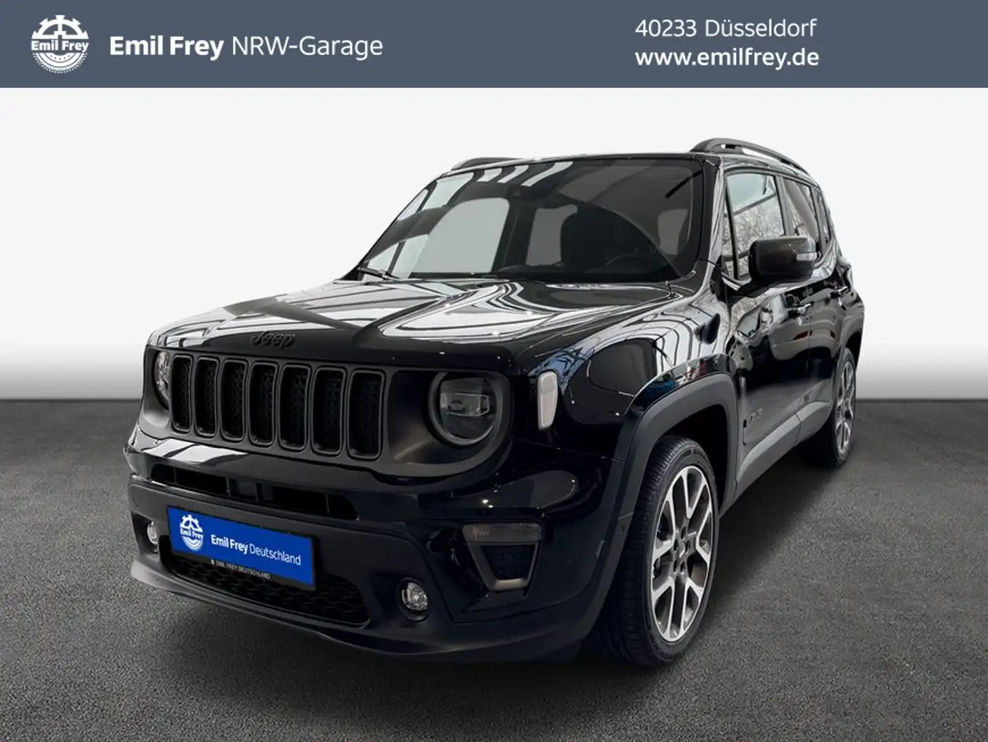 Jeep Renegade 1.5 GSE T4 48V e-Hybrid S Zwart - 1