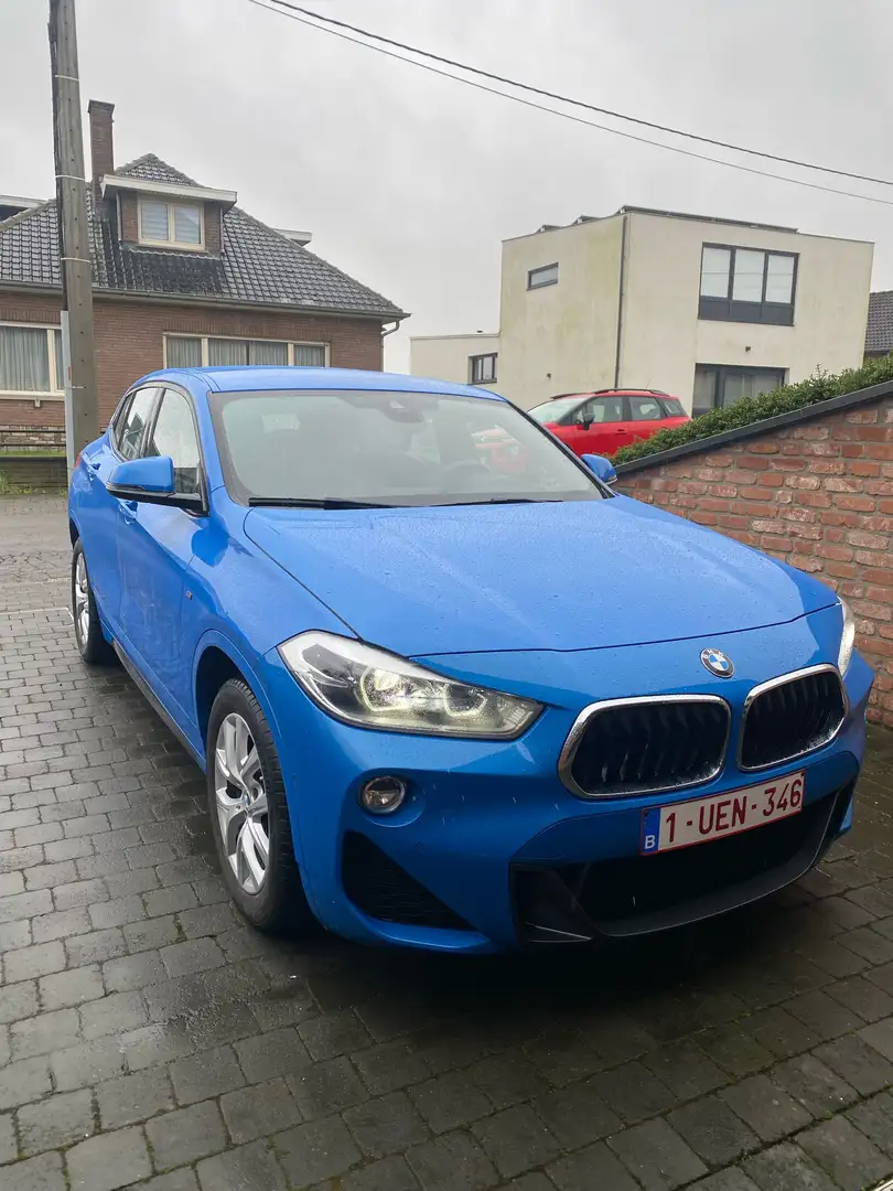 BMW X2 2.0iA sDrive20 M pack Bleu - 1