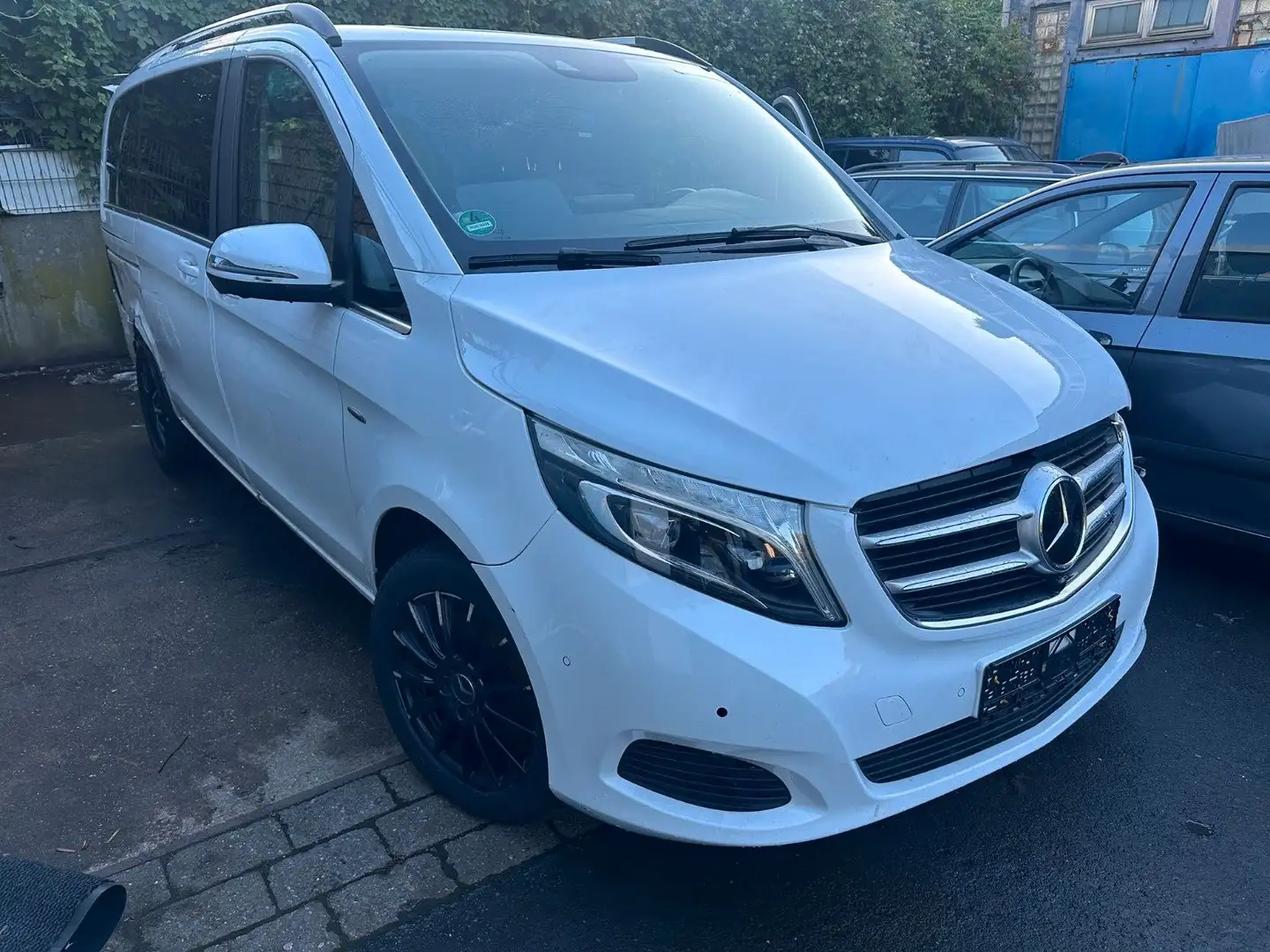 Mercedes-Benz V 250 EDITION 4. LEDER. 4 MATIC Biały - 1