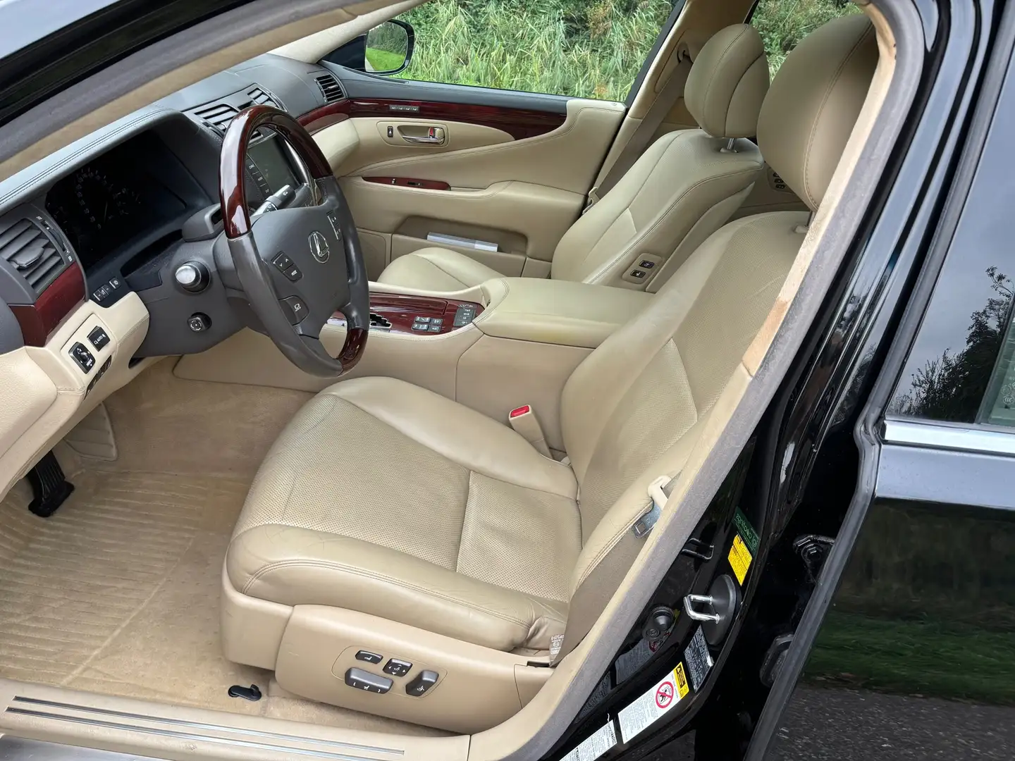 Lexus LS 600 600h L. President/Schuifdak/Full Options Zwart - 2