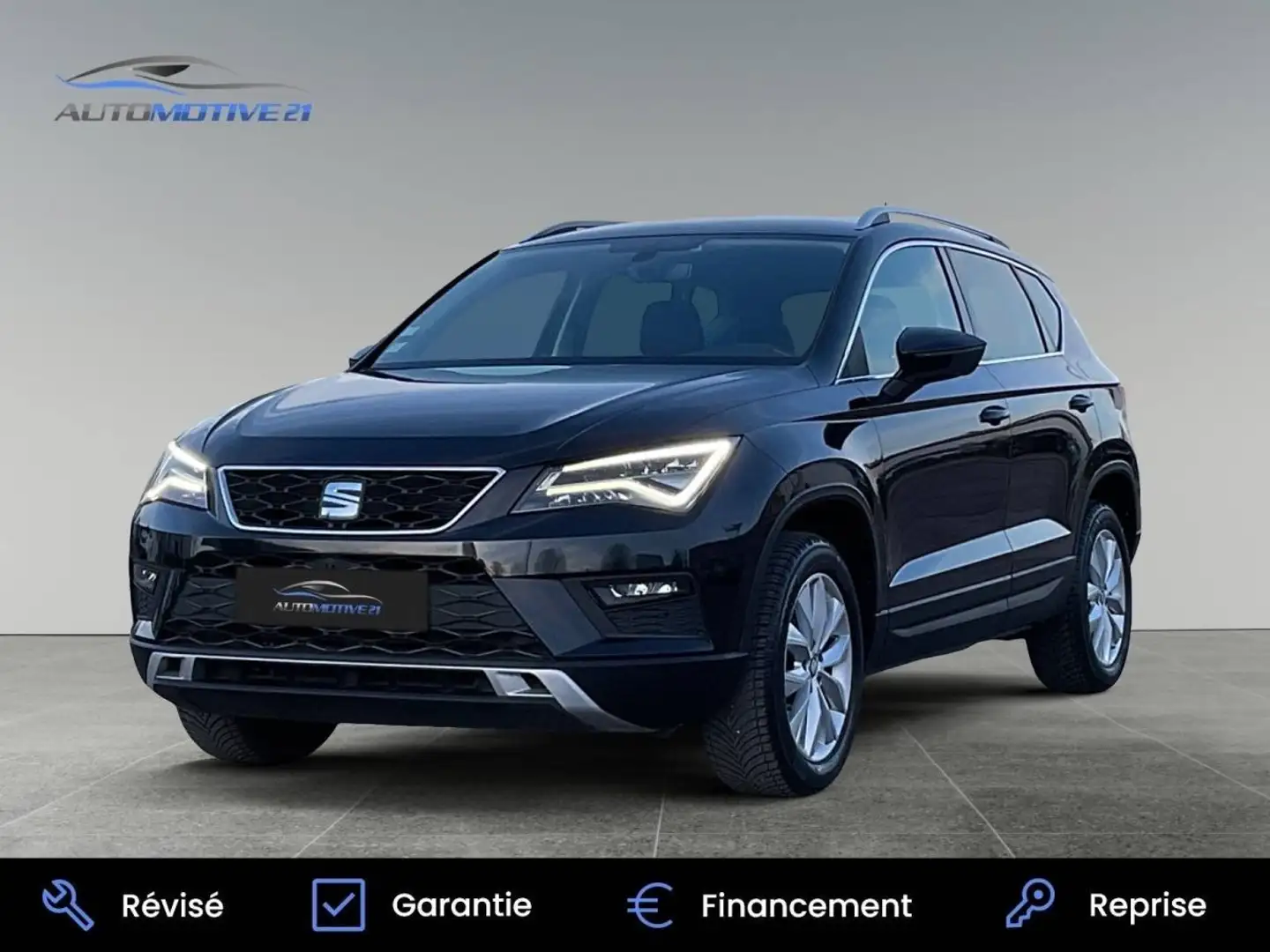 SEAT Ateca 1.6 TDI 115ch Start&Stop Style Ecomotive Noir - 1