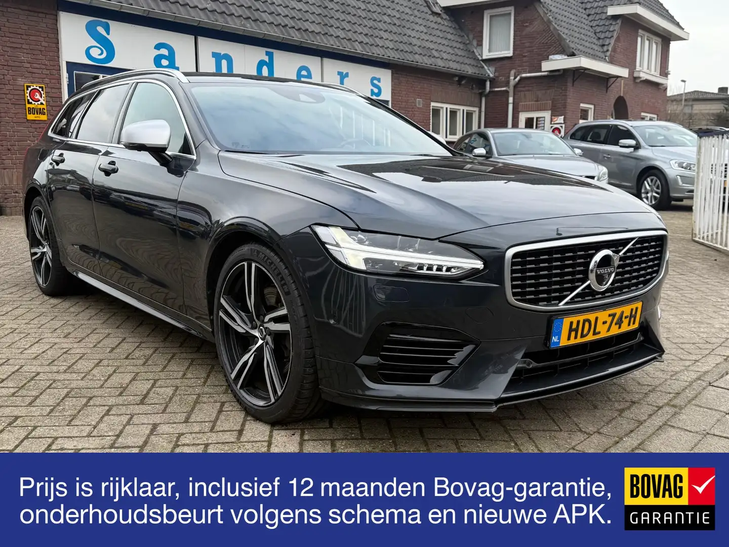 Volvo V90 2.0 T8 390 pk AWD R-Design Luxury-line Gris - 1