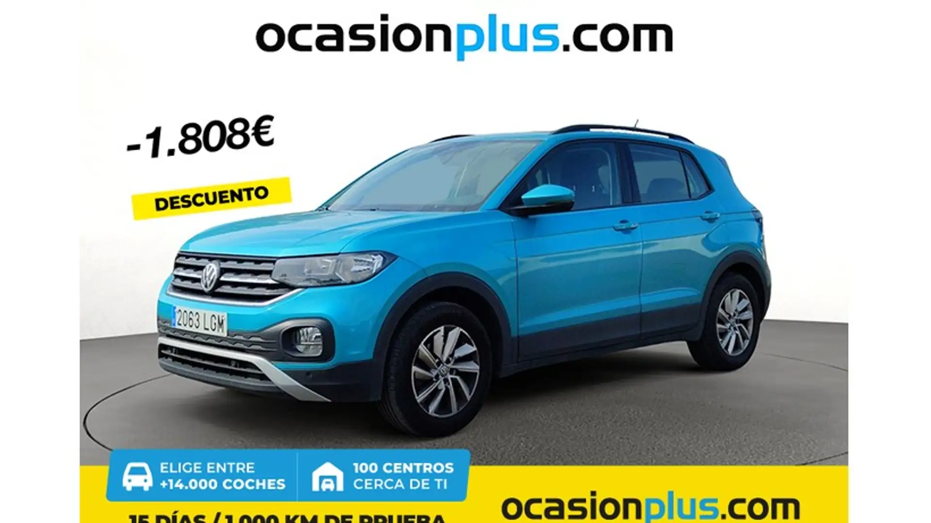 Volkswagen T-Cross 1.0 TSI Advance 85kW Blauw - 1