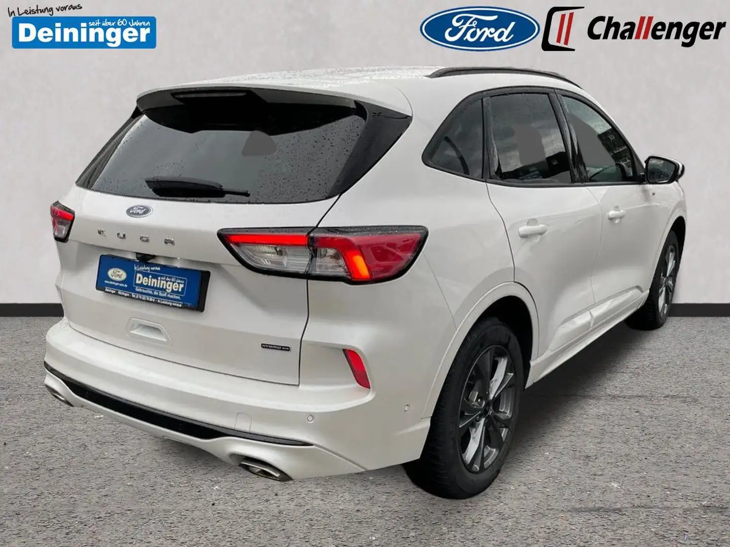 Ford Kuga 2.5 l Duratec Hybrid (FHEV) ST-Line X Autom. AWD N Blanc - 2