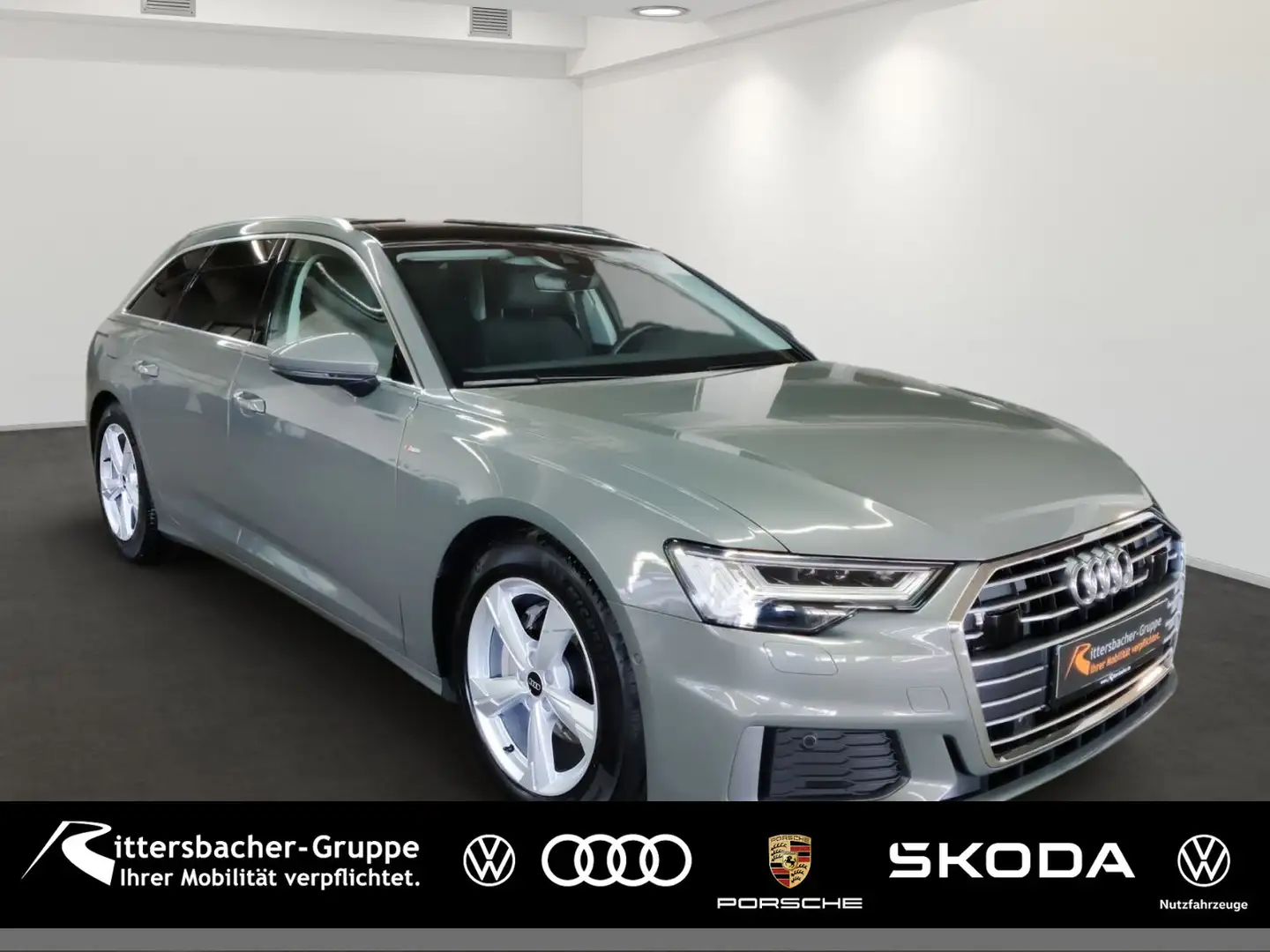Audi A6 40 TDI sport BusinessPaket HD-Matric PA Grijs - 1