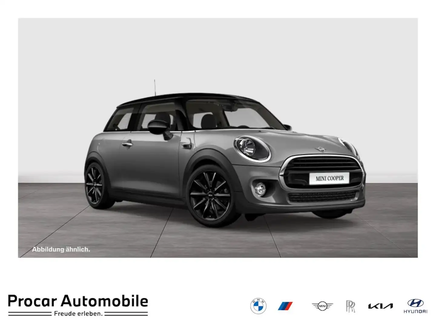 MINI Cooper 3-Türer Pepper Klimaaut. Shz Grigio - 1
