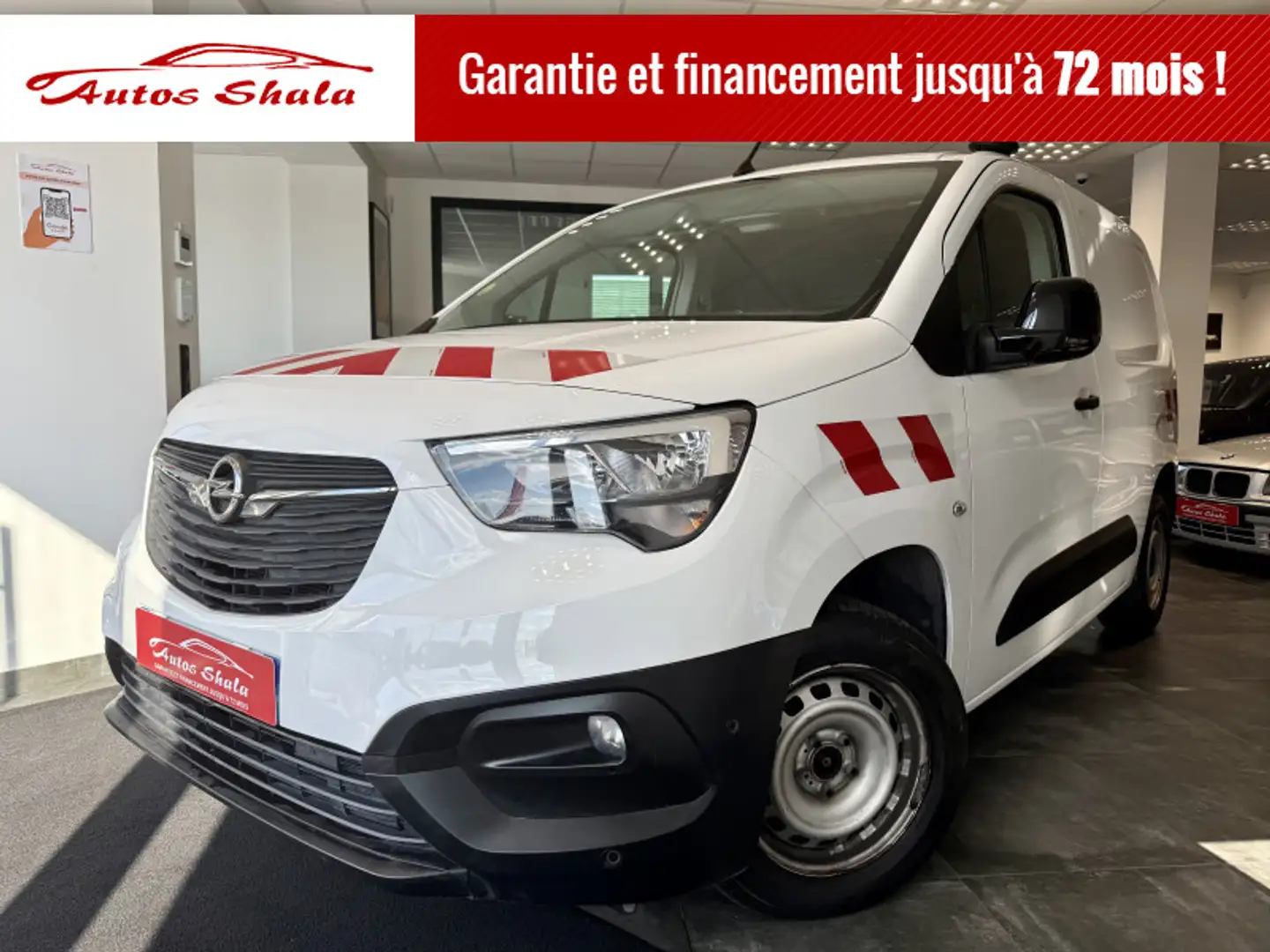 Opel Combo L1H1 1000KG 1.5 100CH PACK CLIM Blanc - 1