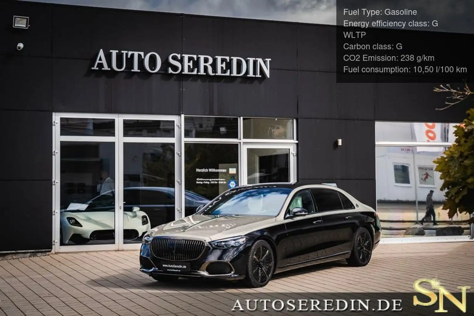 Mercedes-Benz S 580 S580 4M MAYBACH NIGHT SERIES MY24+ ABC +DUO TONE Black - 1