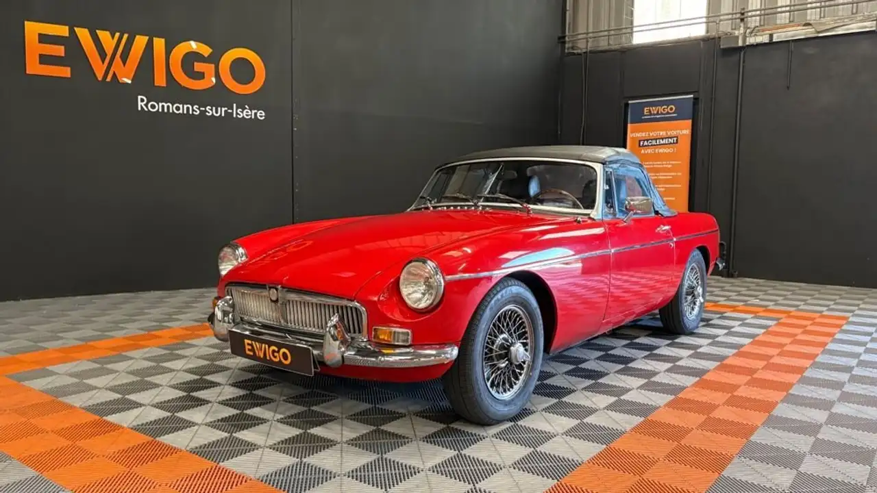 MG MGB B 1,8L 1800 cm3 TYPE CABRIOLET 1976, foto 1