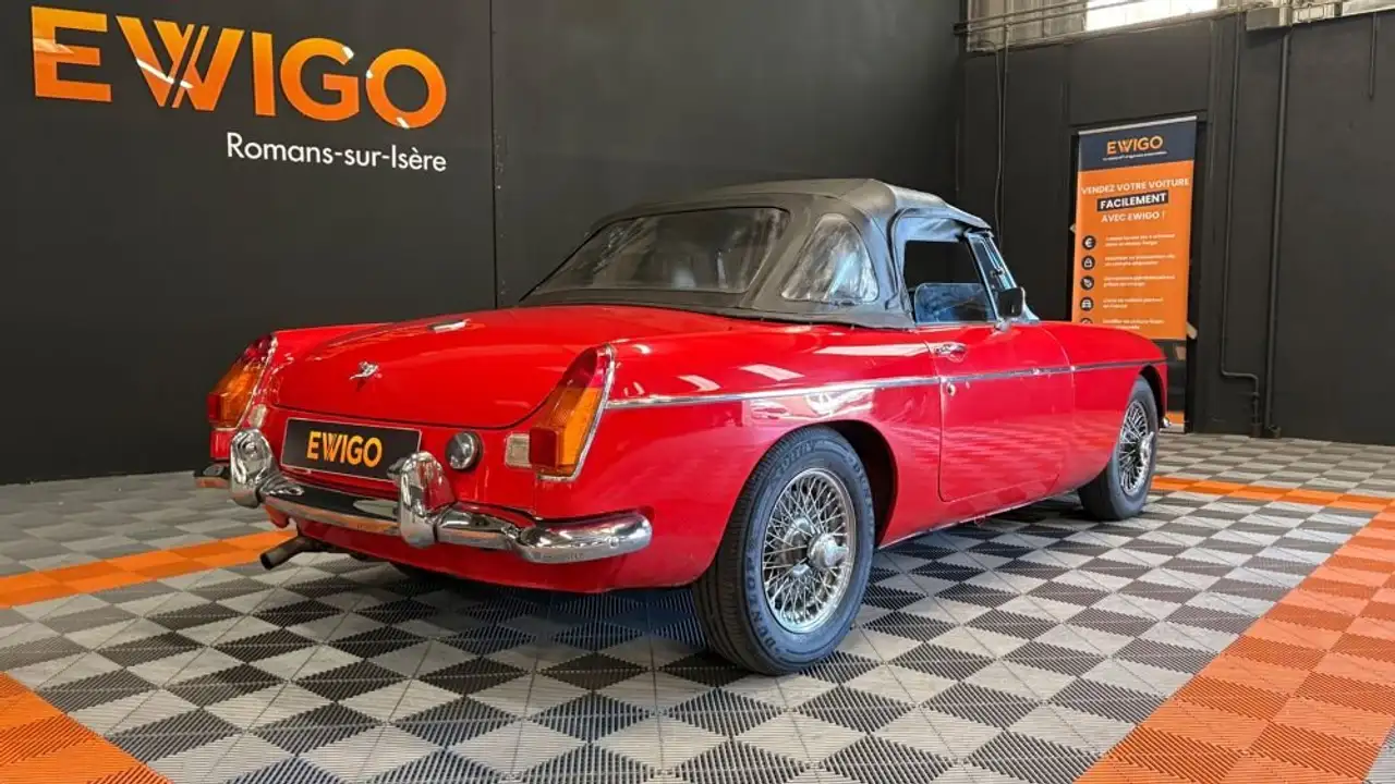 MG MGB B 1,8L 1800 cm3 TYPE CABRIOLET 1976, foto 2