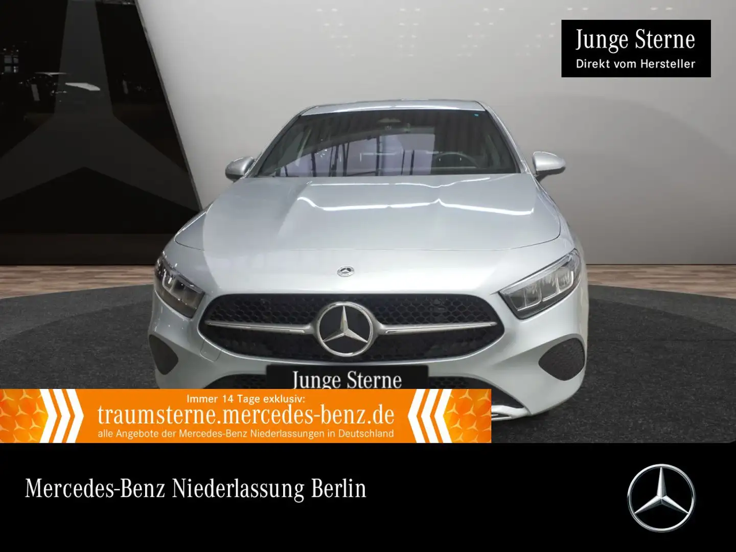 Mercedes-Benz A 180 PROGRESSIVE+AHK+LED+KAMERA+7G Silber - 1