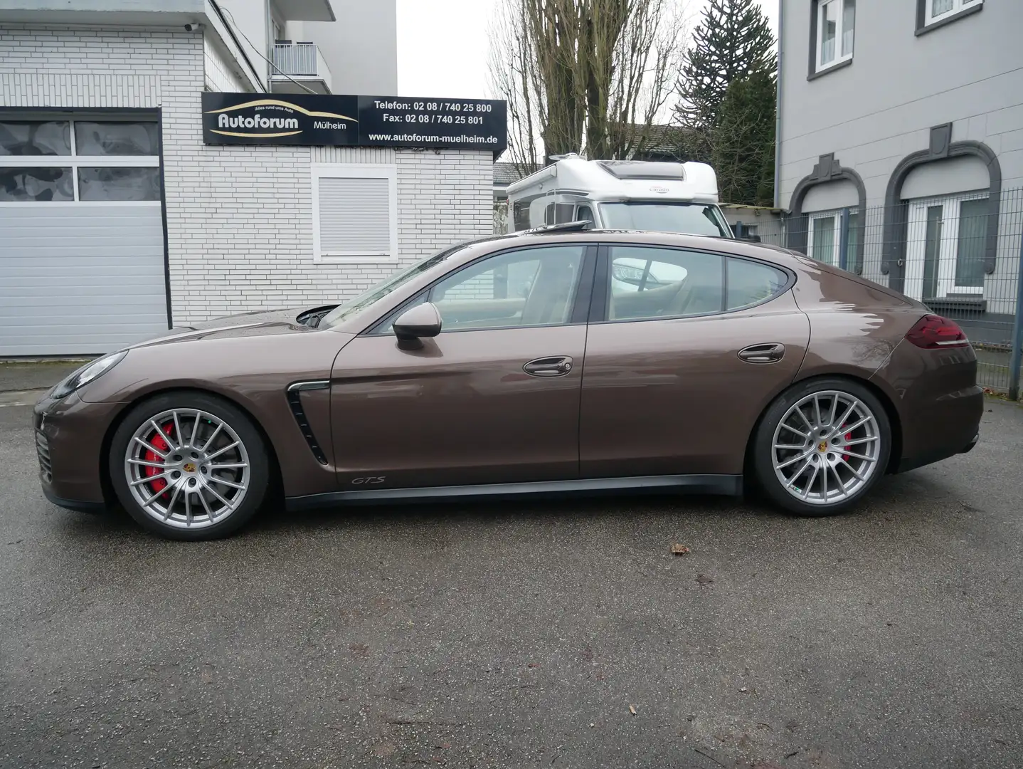 Porsche Panamera GTS PDLS+Burmester STHZ KeyGo ACC Sitzklima 360Kam Brun - 2