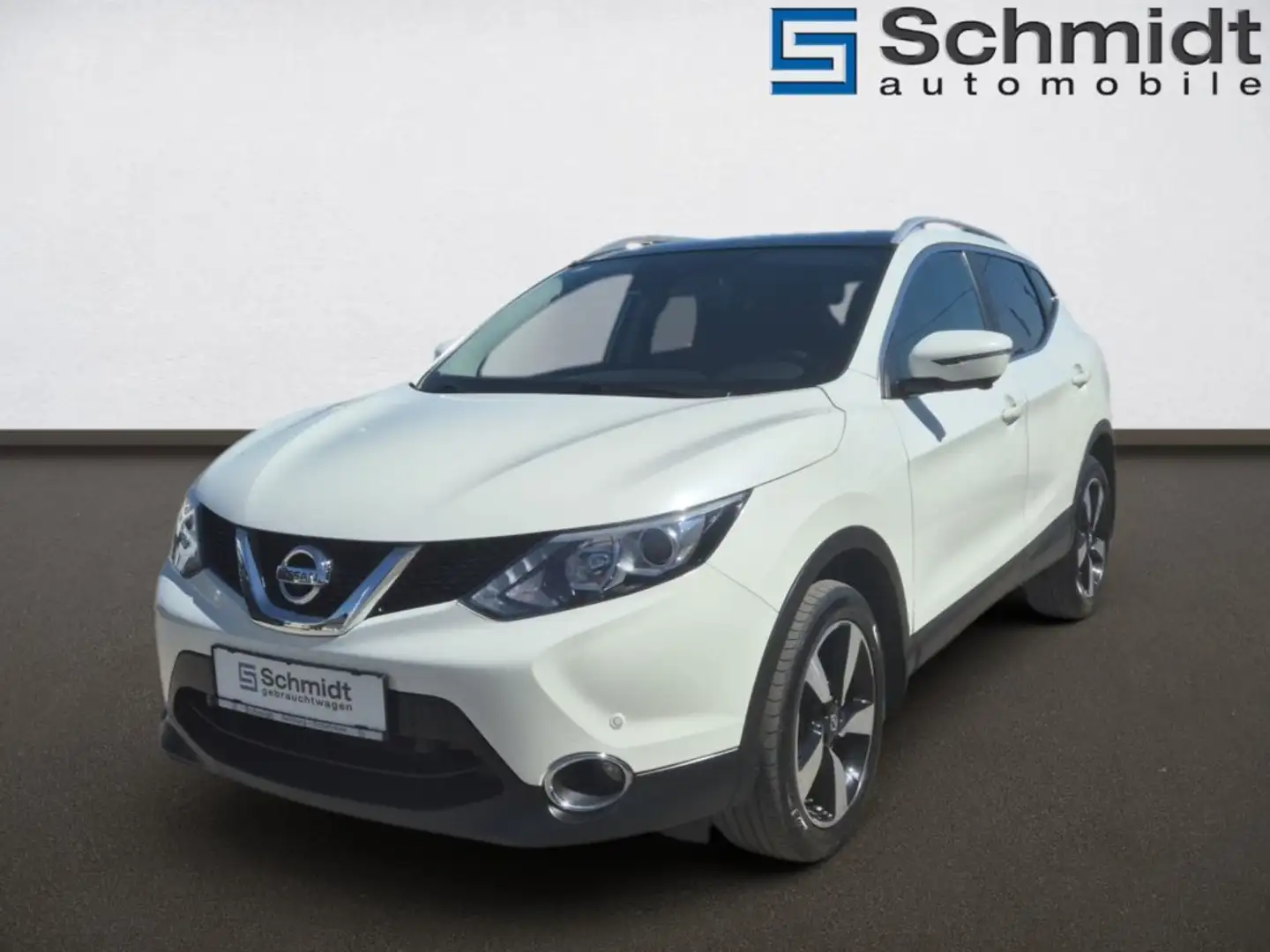 Nissan Qashqai 1,6 dCi Tekna Aut. Weiß - 1