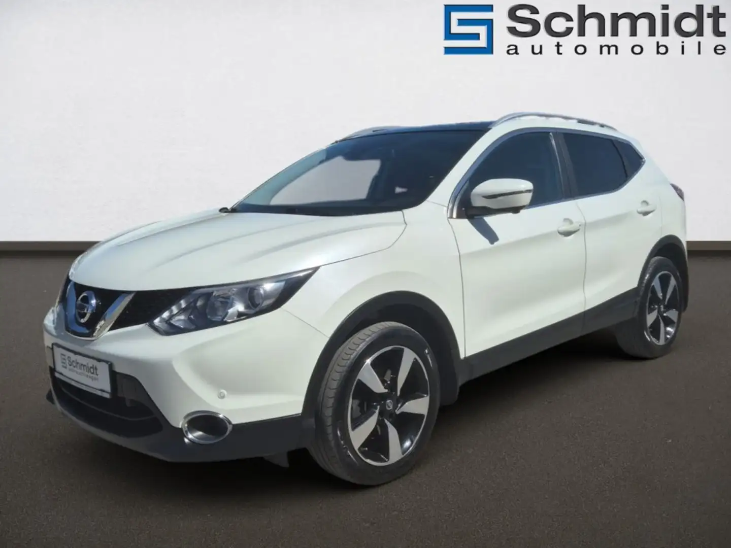Nissan Qashqai 1,6 dCi Tekna Aut. Weiß - 2