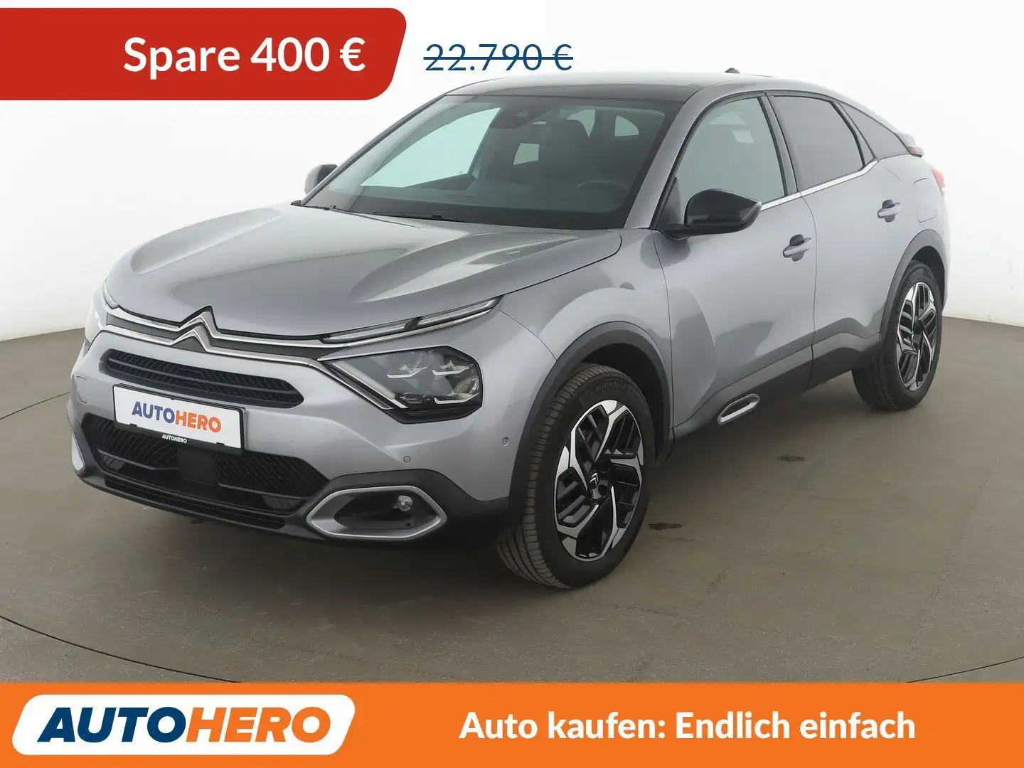 Citroen C4 1.2 PureTech Max Aut.*NAVI*LED*CAM*TEMPO*SHZ*ALU* Grau - 1