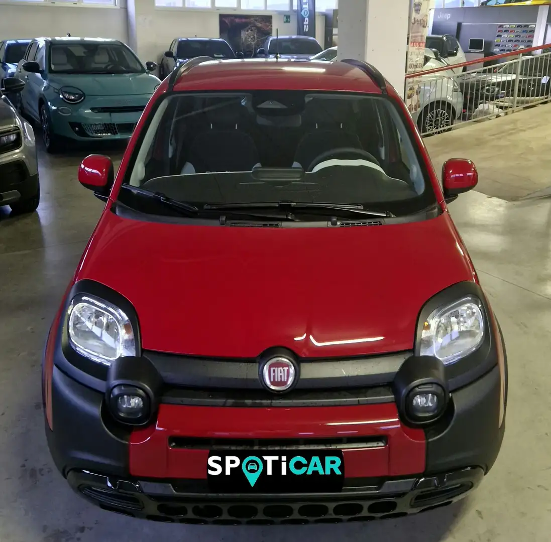 Fiat Panda 1.0 Hybrid firefly cross Rojo - 2