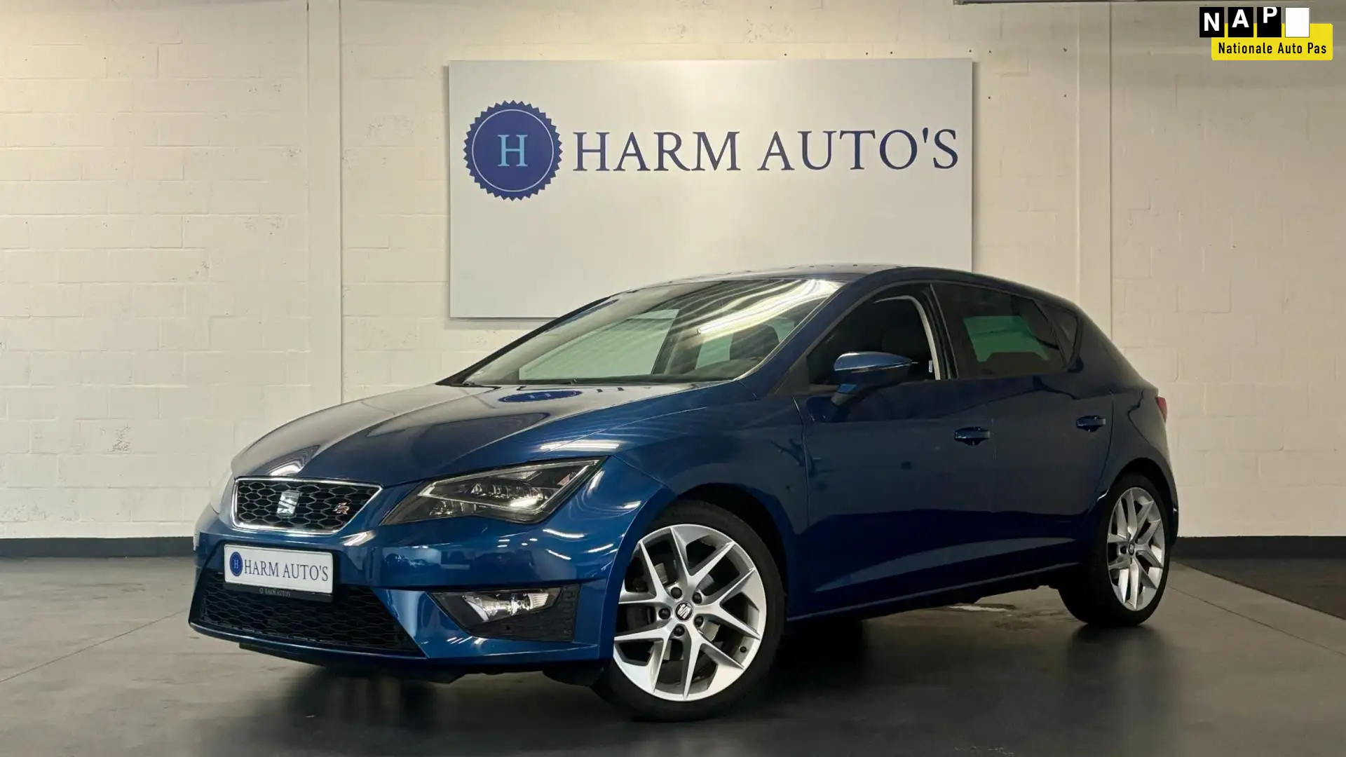 SEAT Leon 1.4 TSI FR 150PK Navi / LED / PDC / Cruise / Clima Blauw - 1