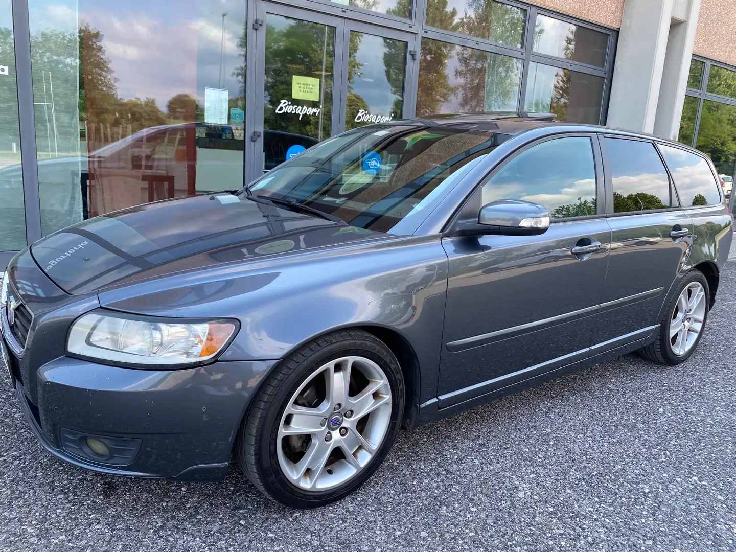 Volvo V50 1.6d (unico proprietario) tettino apribile Grigio - 2