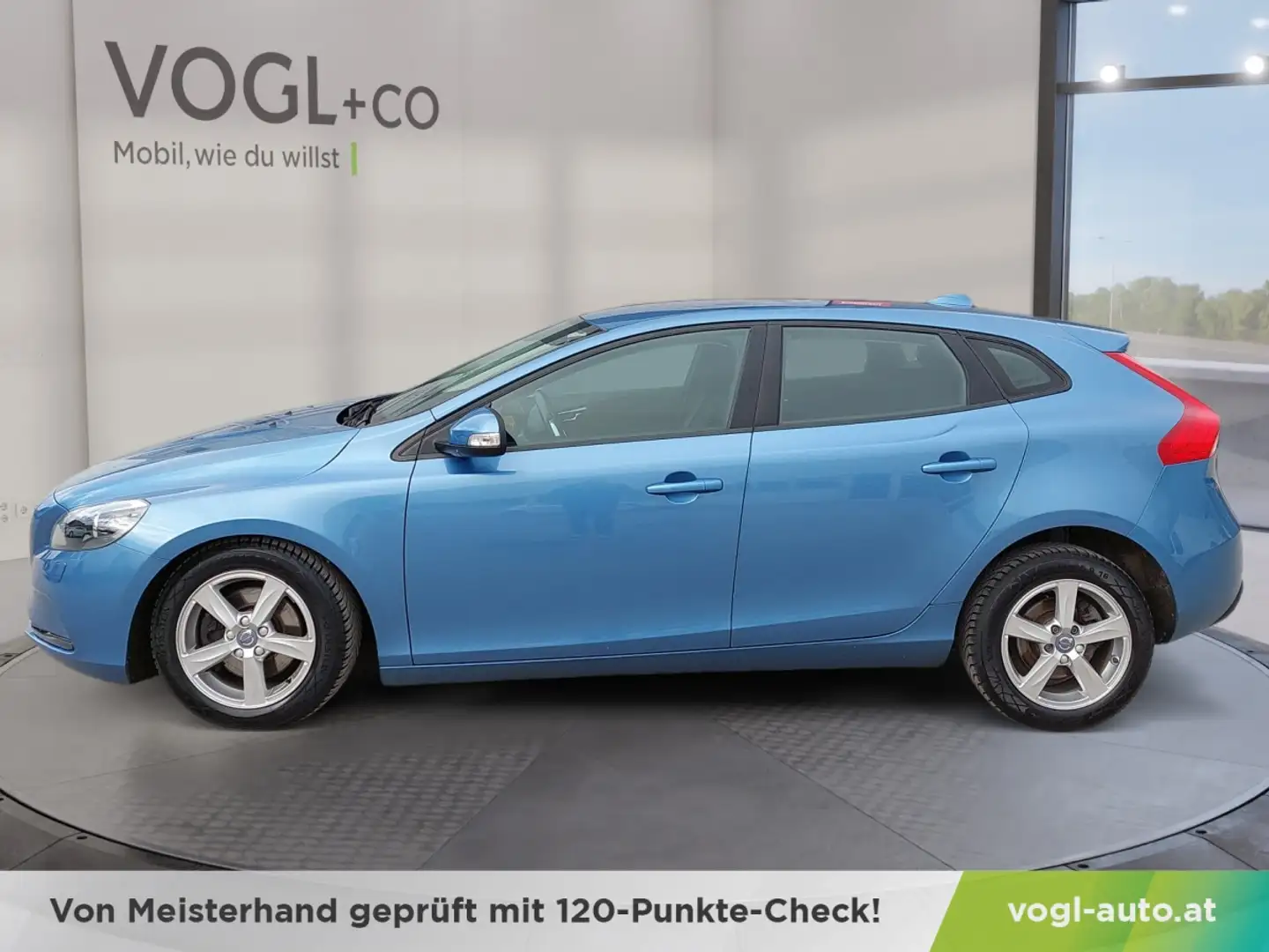 Volvo V40 D2 Kinetic Blau - 2